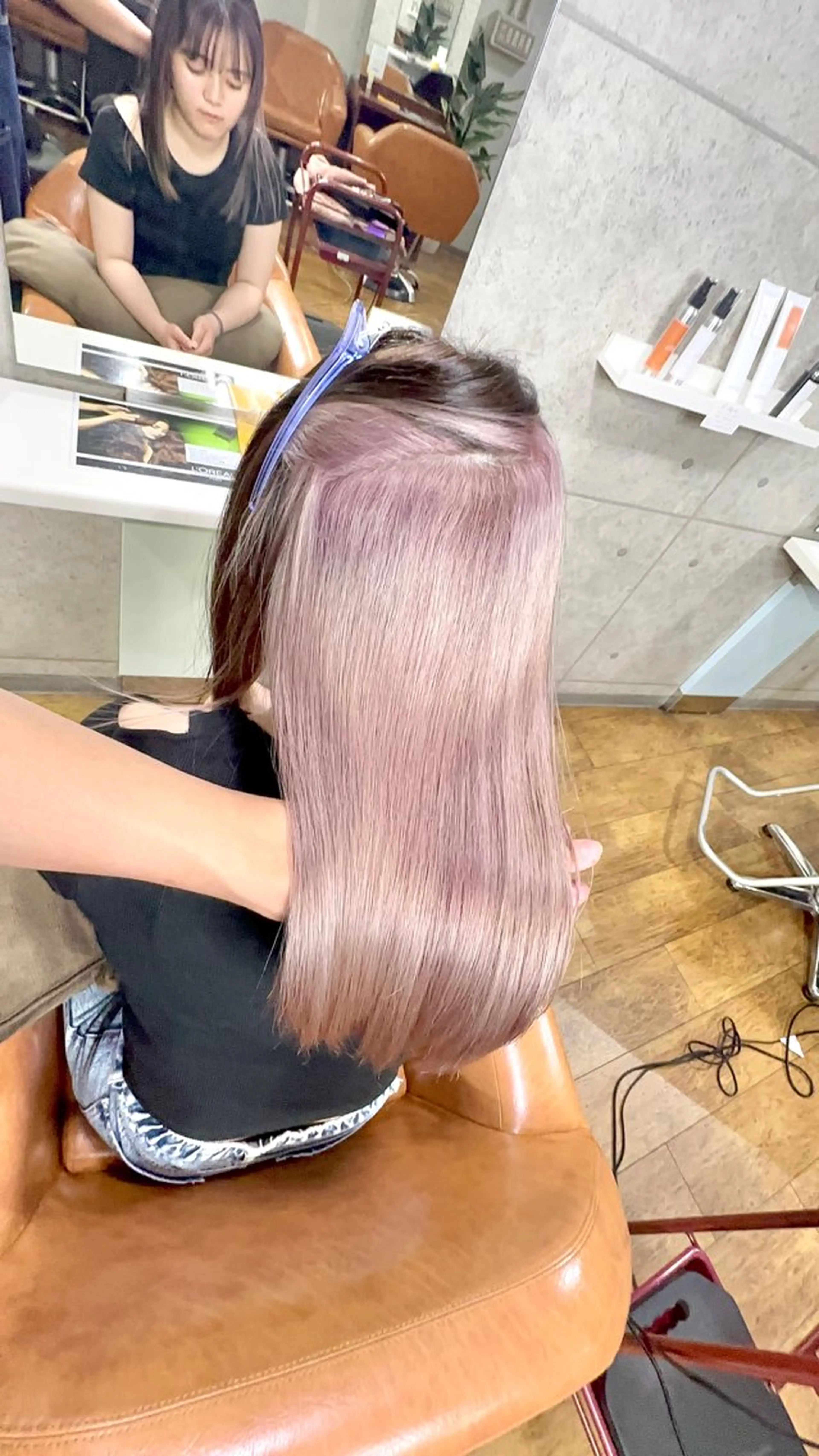 ロング カラー mEg hair creation川崎矢向店所属・✨️複雑履歴特化 美容師アトム✨️のヘアスタイル