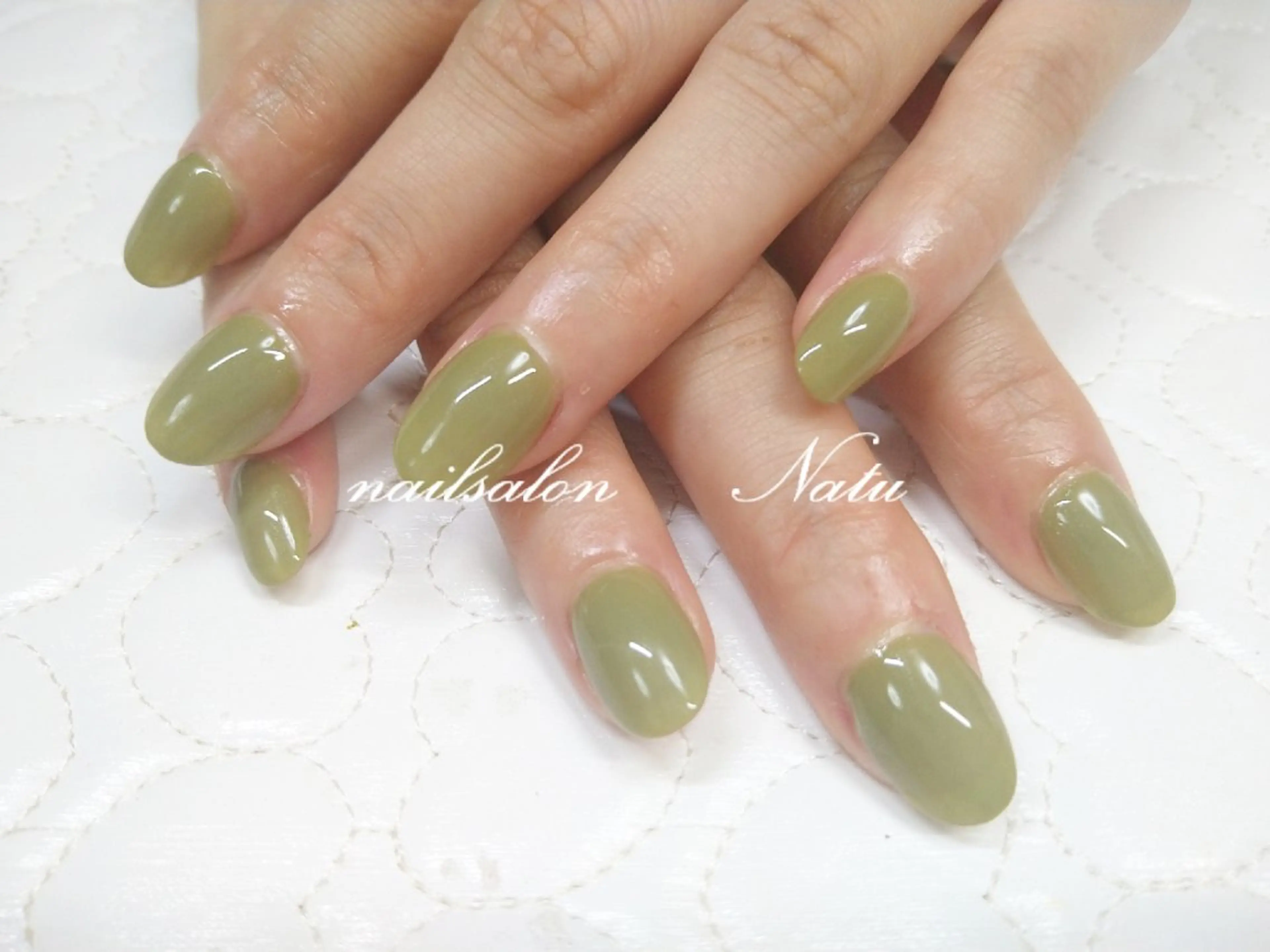 ネイル 長さ出し ショートネイル nailsalon　 Natuのネイルデザイン