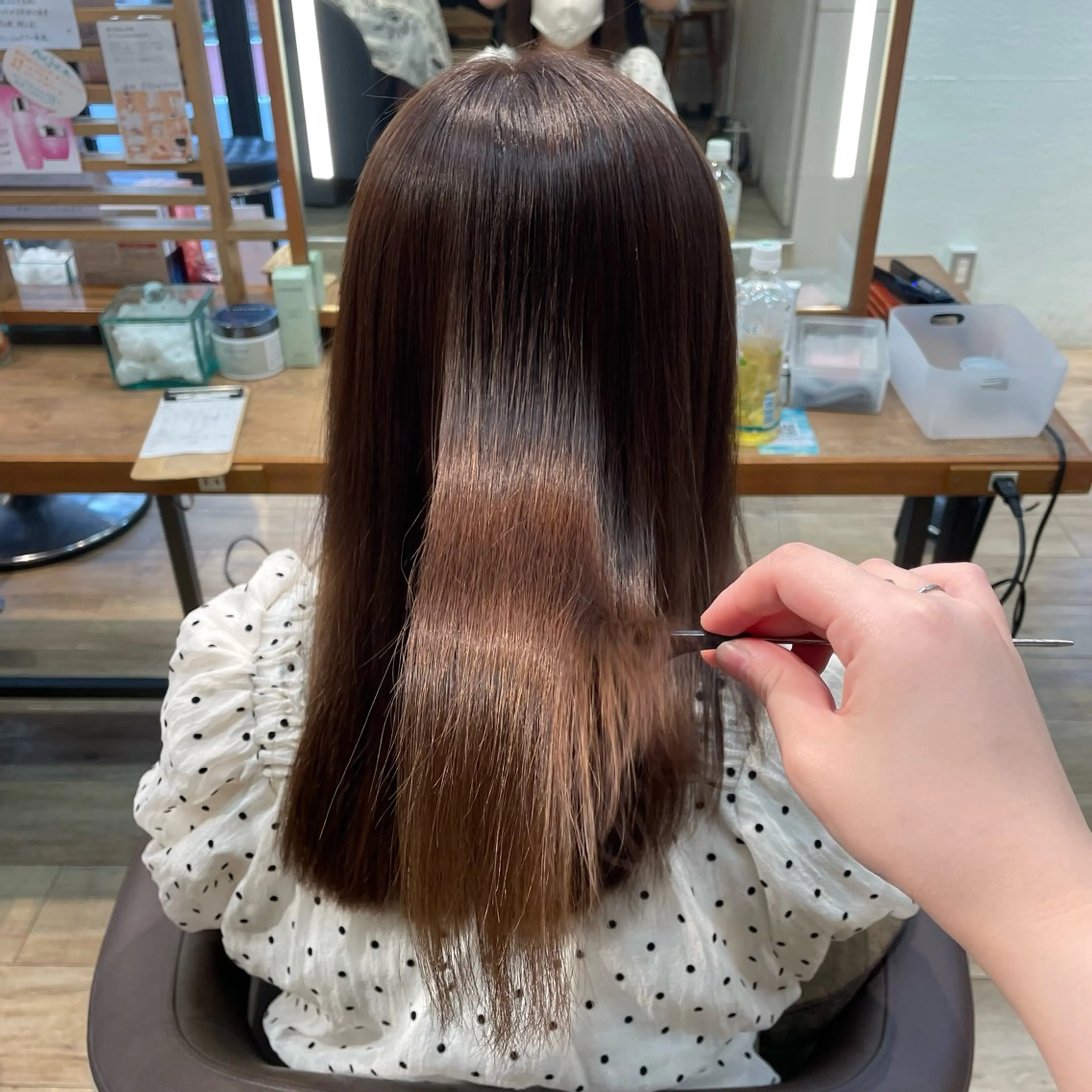 カラー パーマ ヘアカラー 縮毛矯正 このみ/髪質改善 /ヘアアレンジ🫧のヘアスタイル