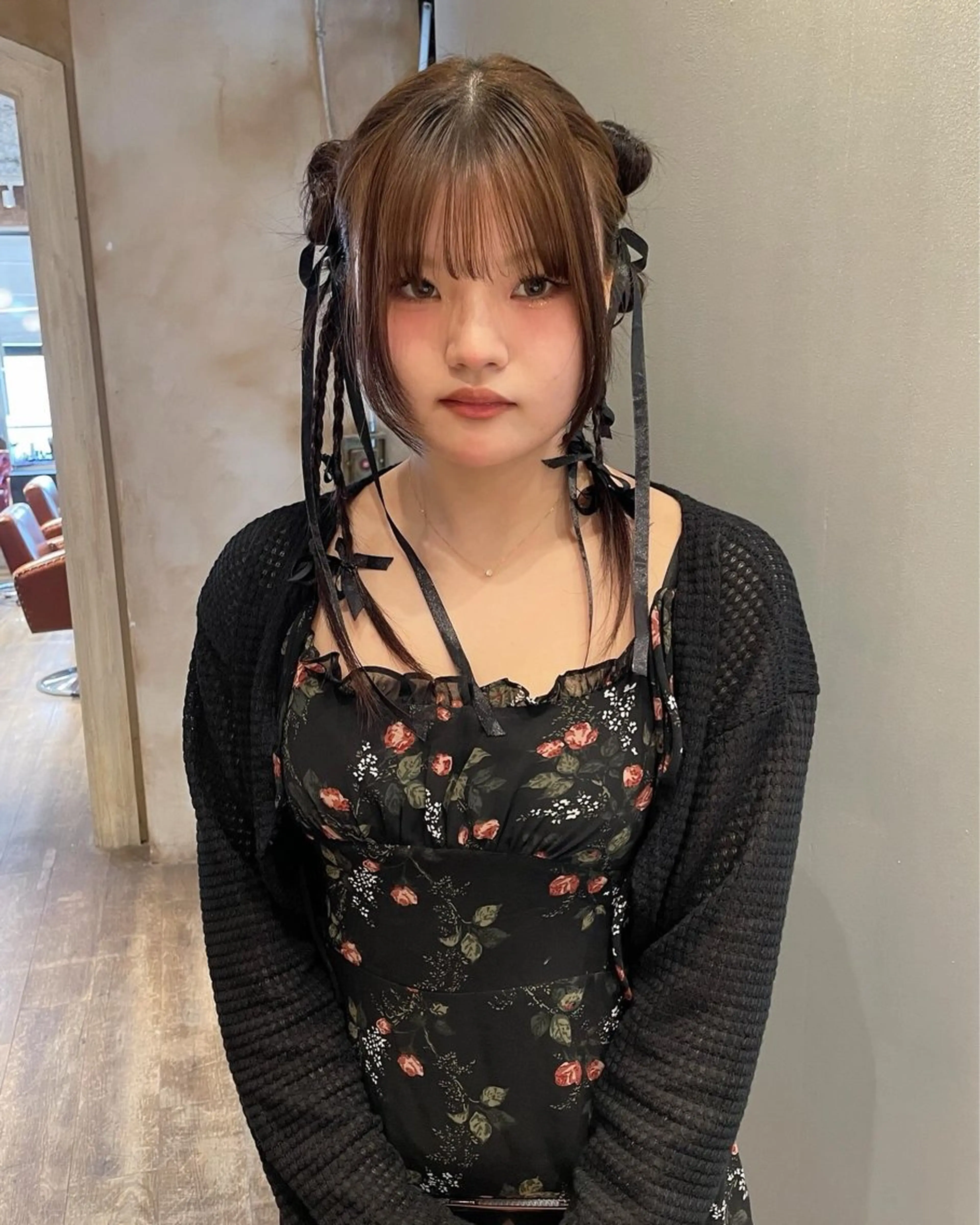 本日限定！[韓国ヘア人気]カットカラートリートメントクーポン¥17050→¥8000❤️‍🩹の写真