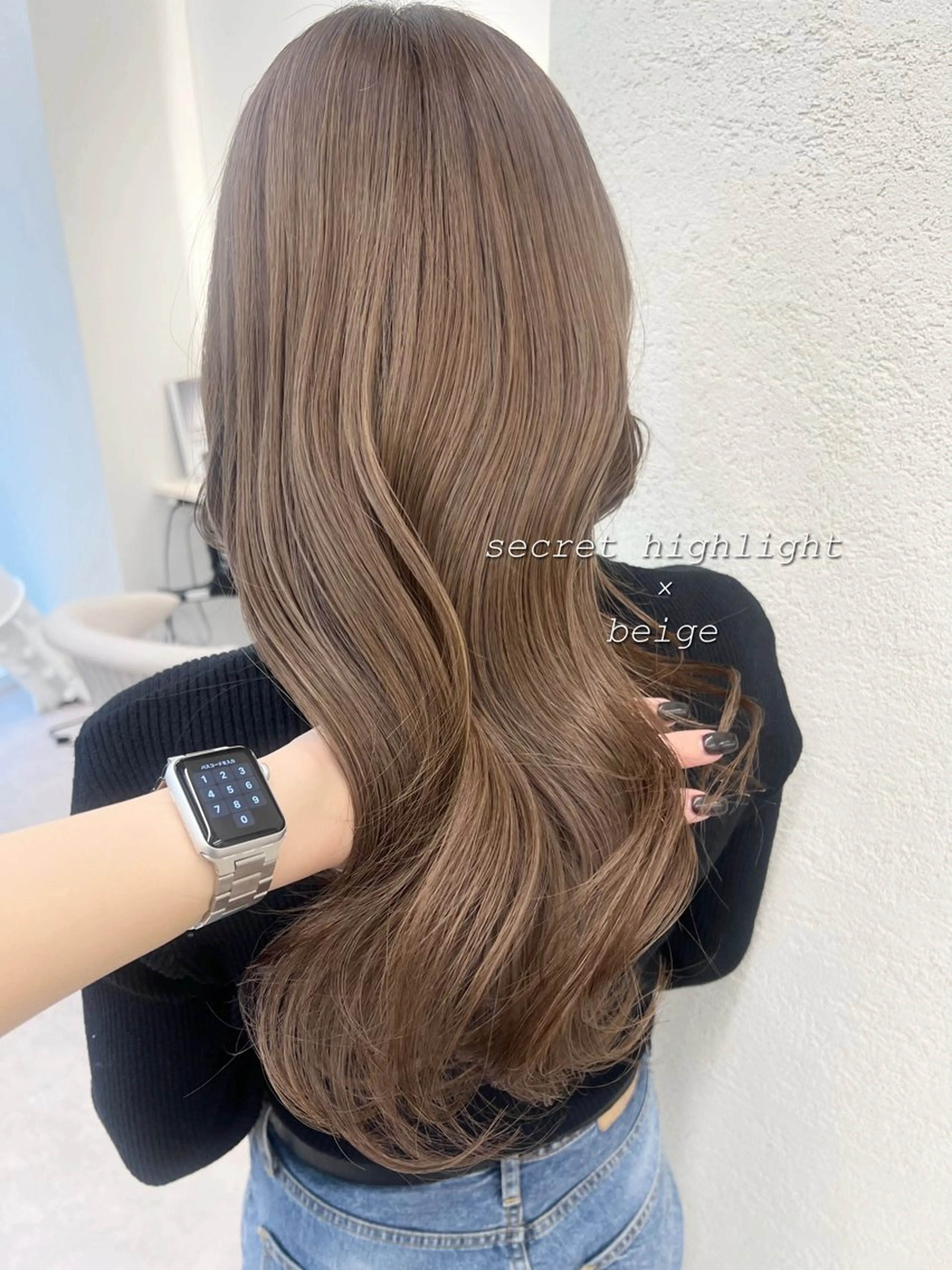 【💎艶髪フルコース💎】🤍カット➕シークレットハイライト➕プレミアムカラー➕✨髪質改善✨酸熱トリートメント🤍の写真