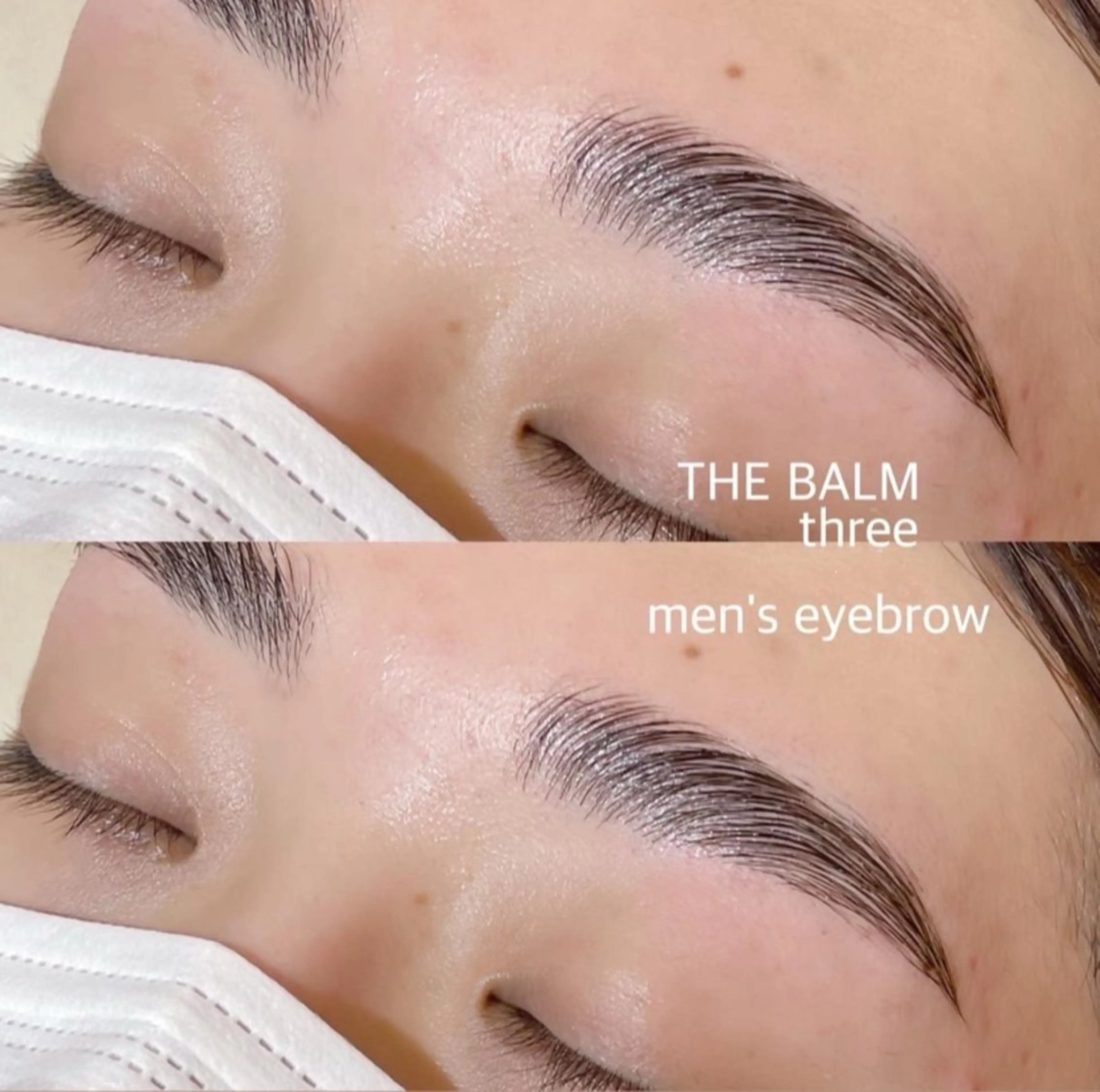 ブロウリフト➕眉ワックスの写真