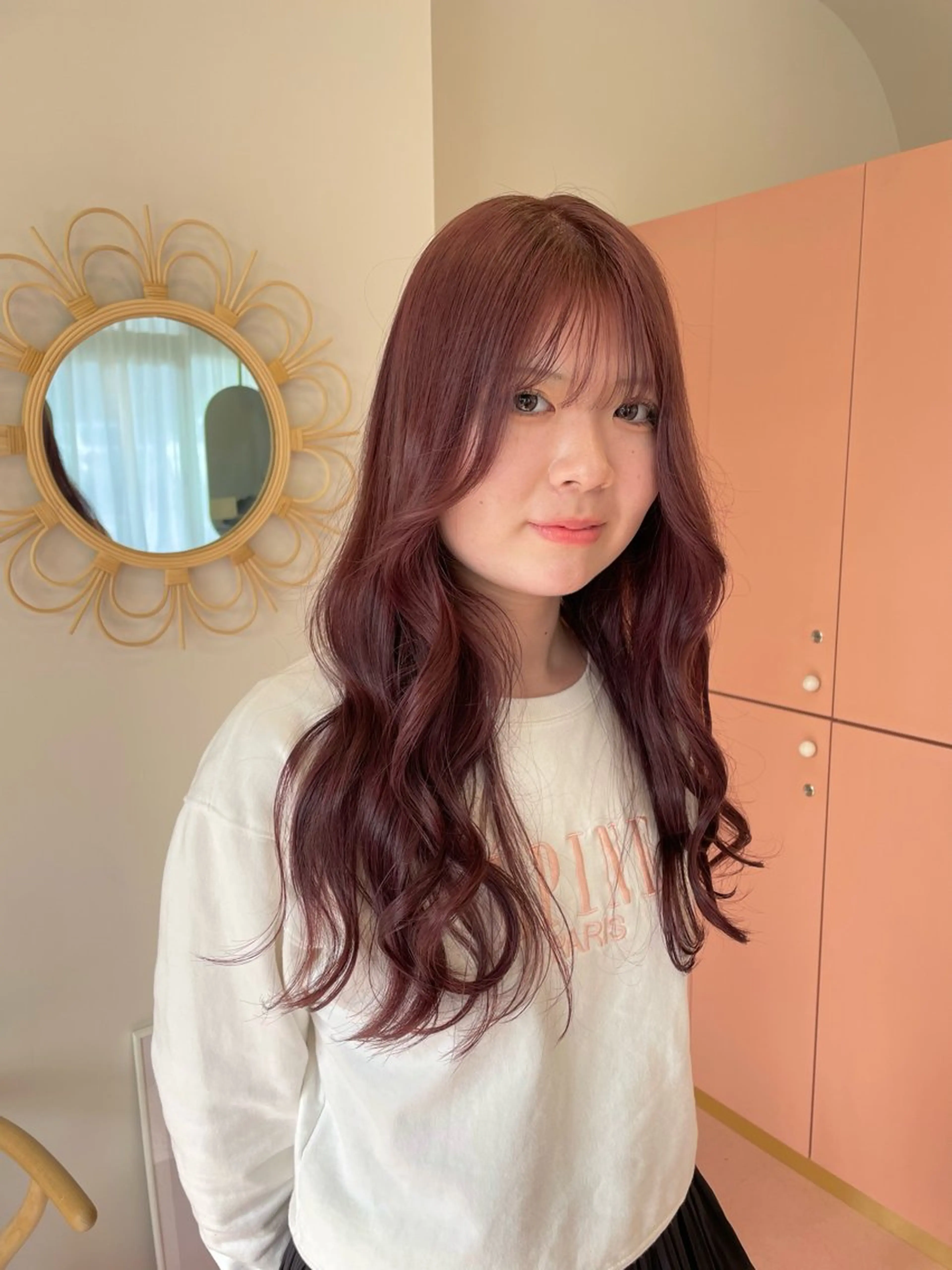 カット➕カラー➕トリートメント🍓🤍の写真