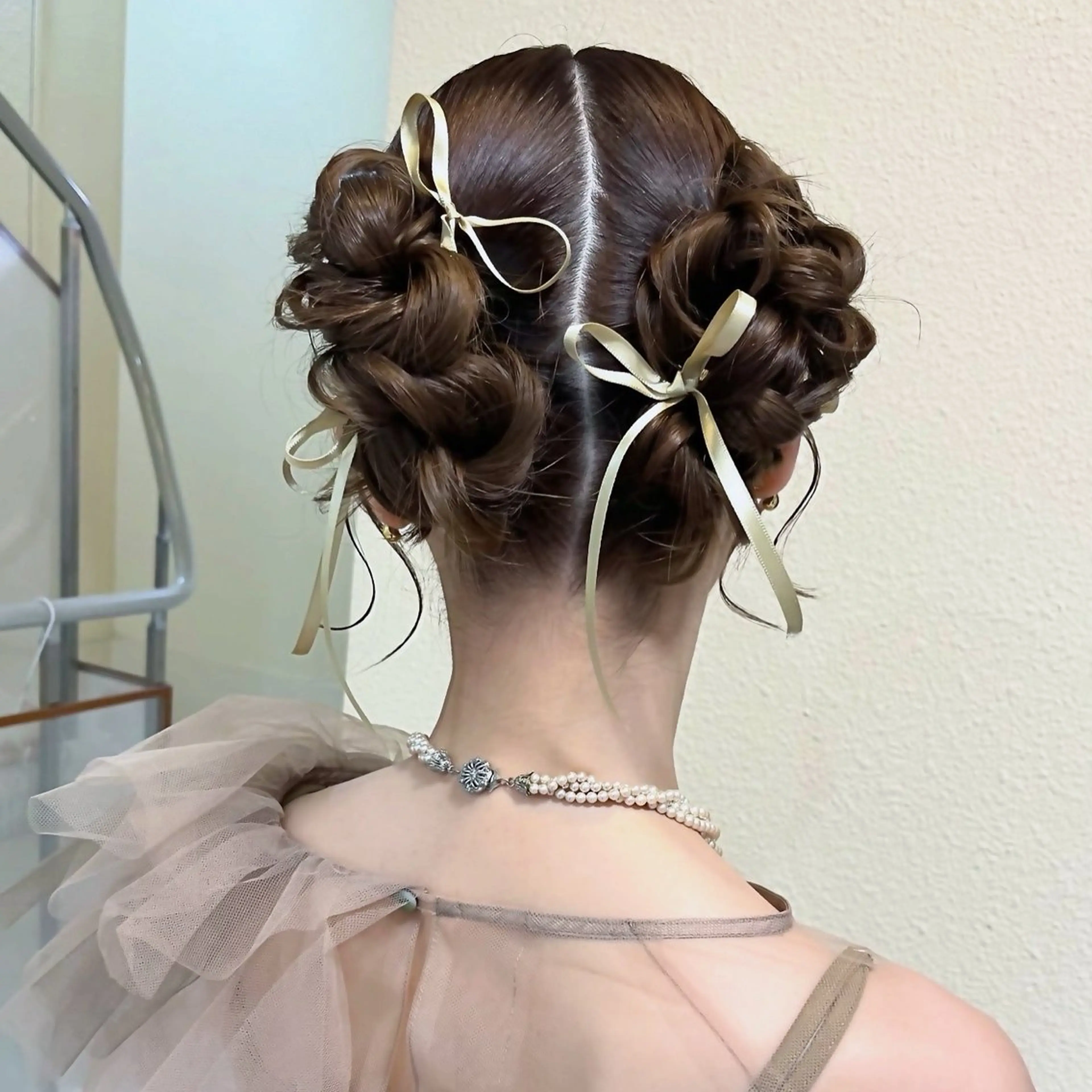 ヘアアレンジ ヘアセット Mila Akariのヘアスタイル