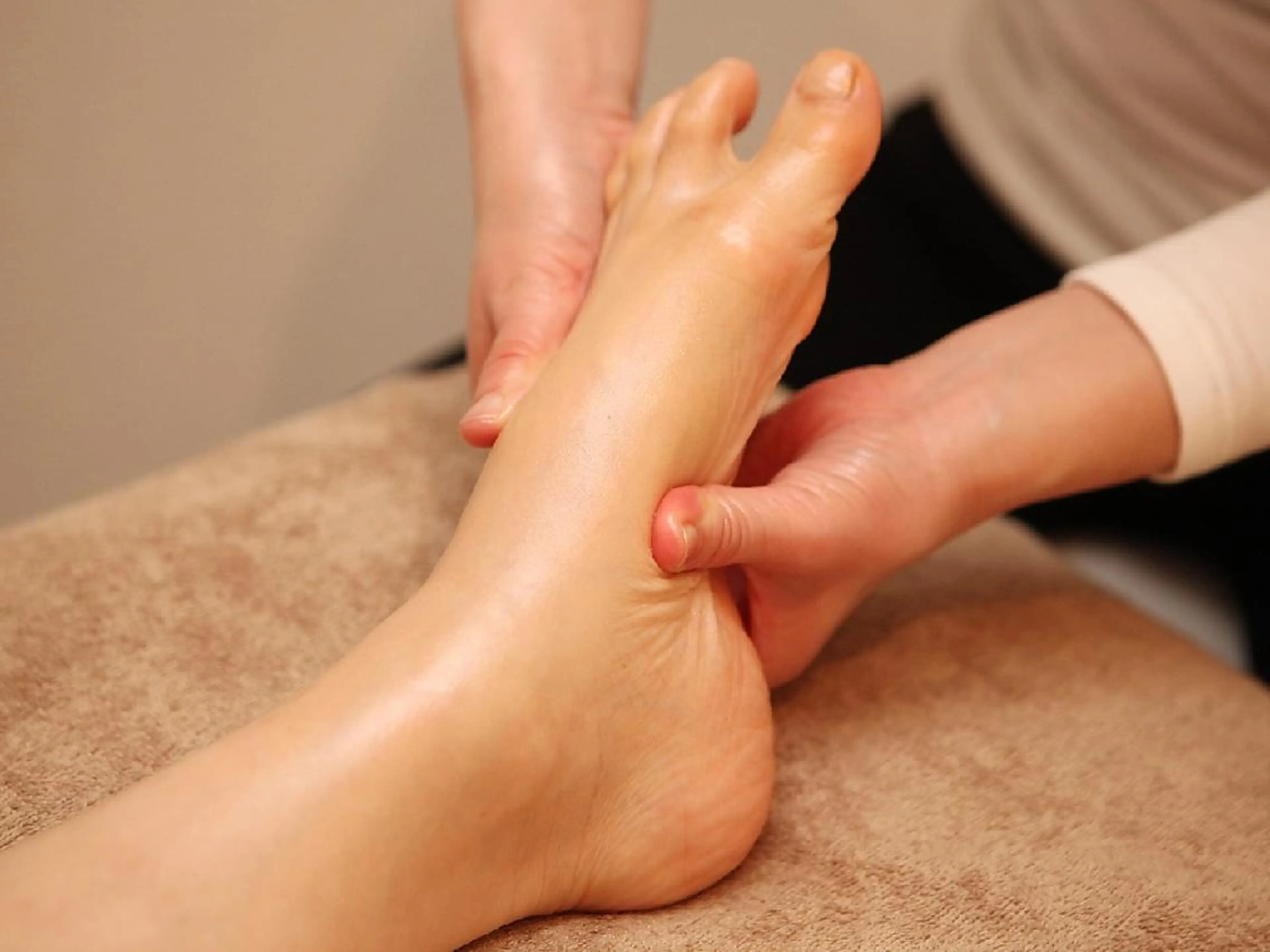 つるつる角質ケアの写真