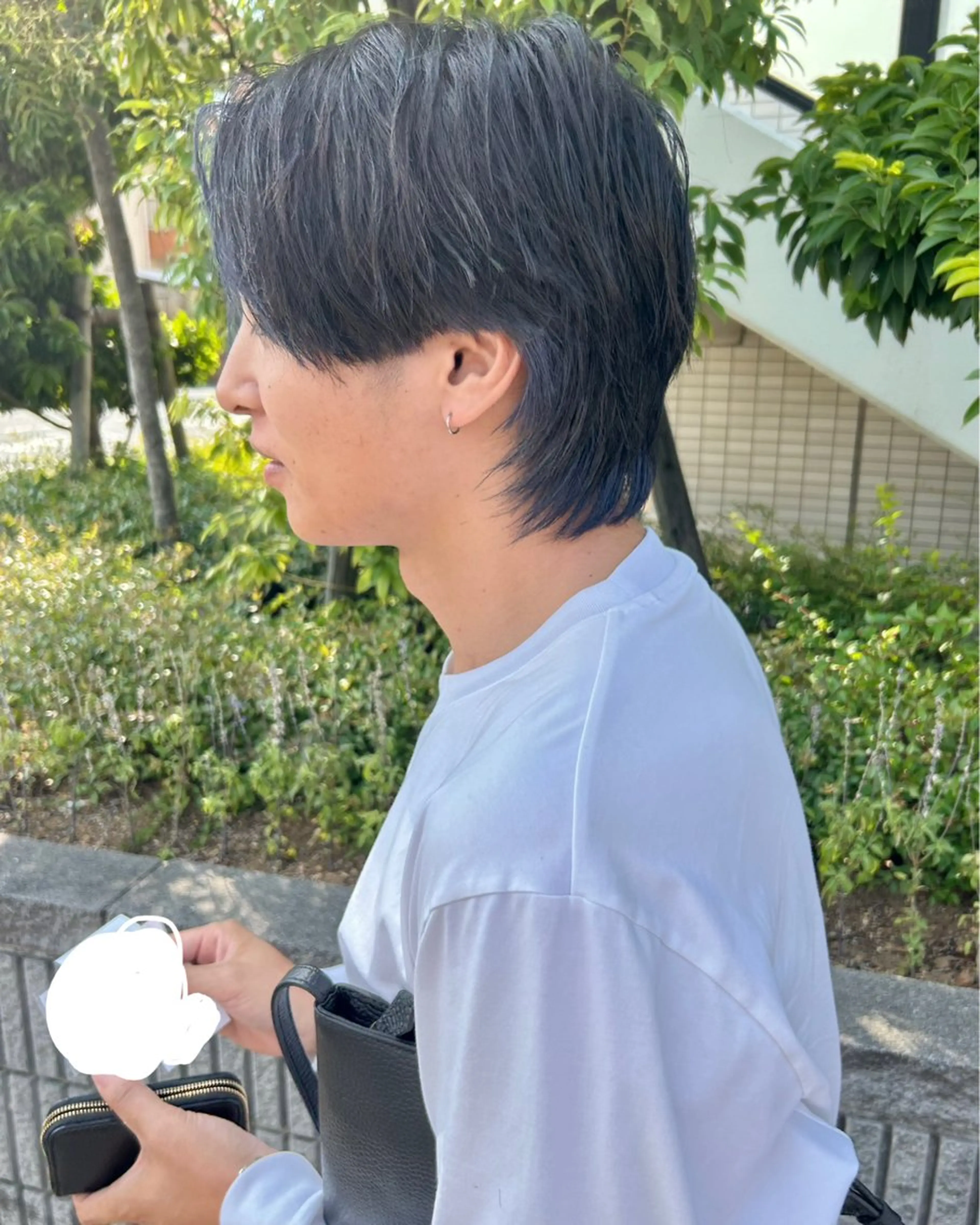 カラー メンズ あべ しおりのヘアスタイル