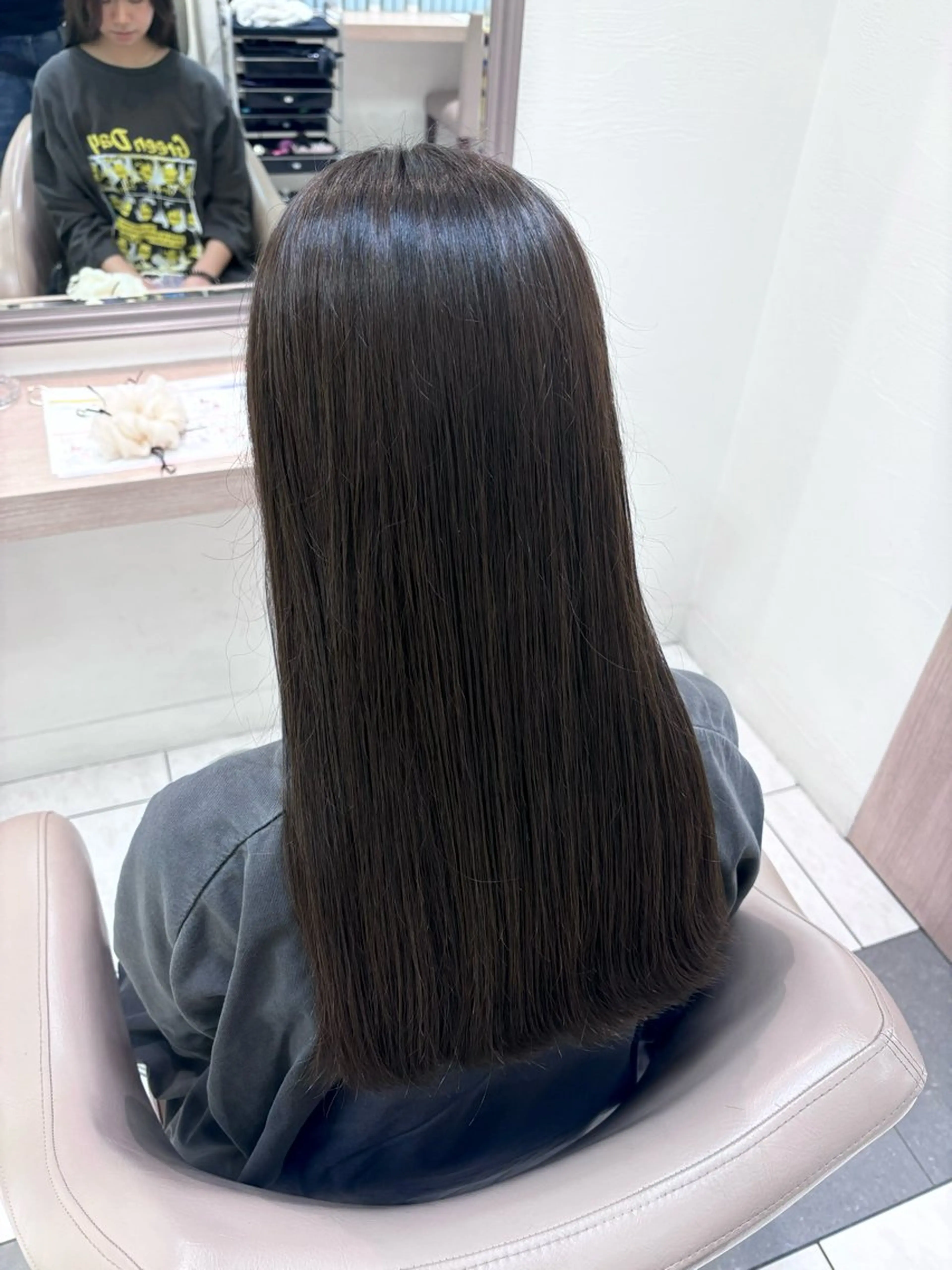 ワンカラー➕プチメンテナンストリートメントコース【アルカリオフに変更可能】【施術時間150分​〜​】注意事項確認お願いしますの写真