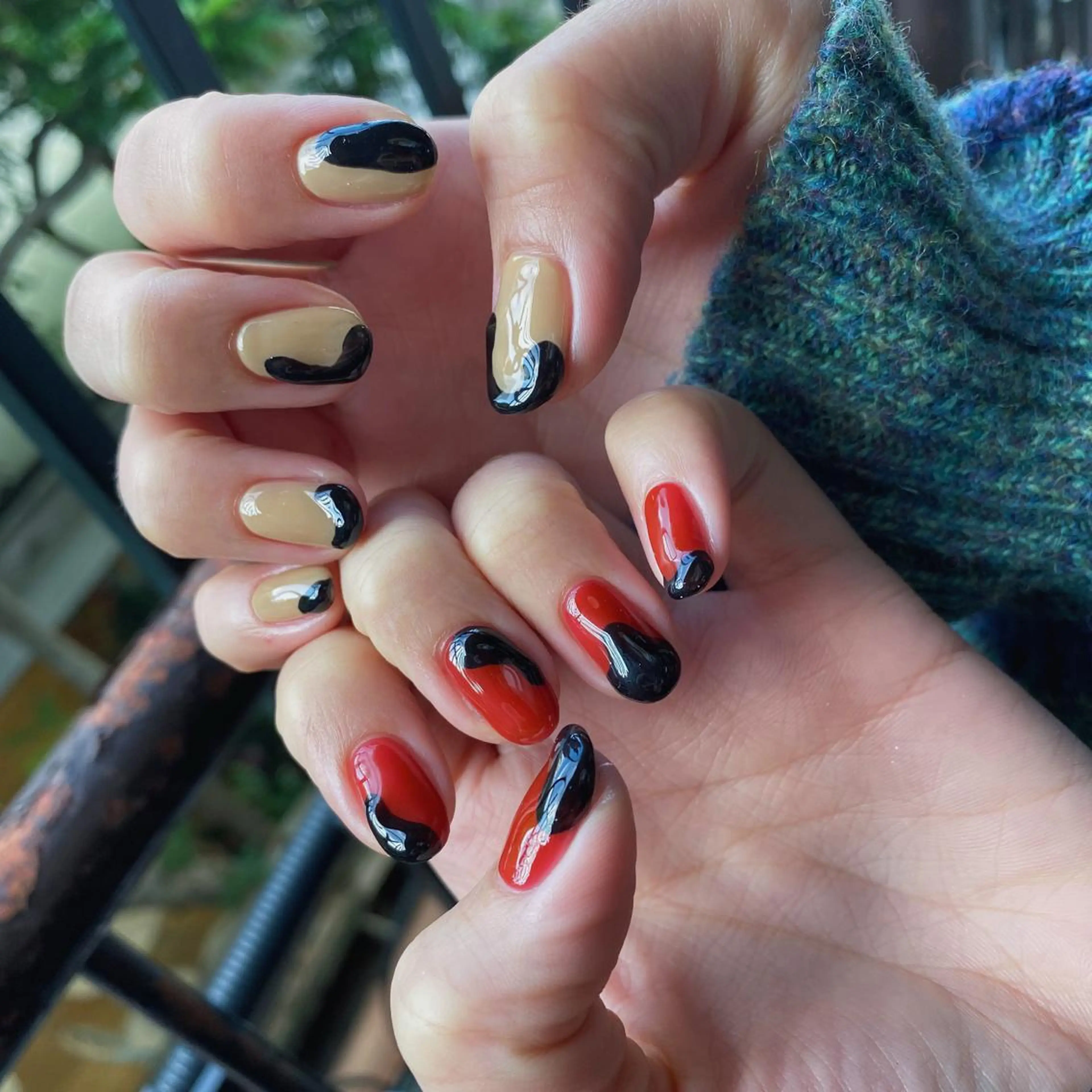 ネイル アートネイル 韓国ネイル ニュアンスネイル 冬ネイル To Me Nail所属・🩵 mei🩵のネイルデザイン