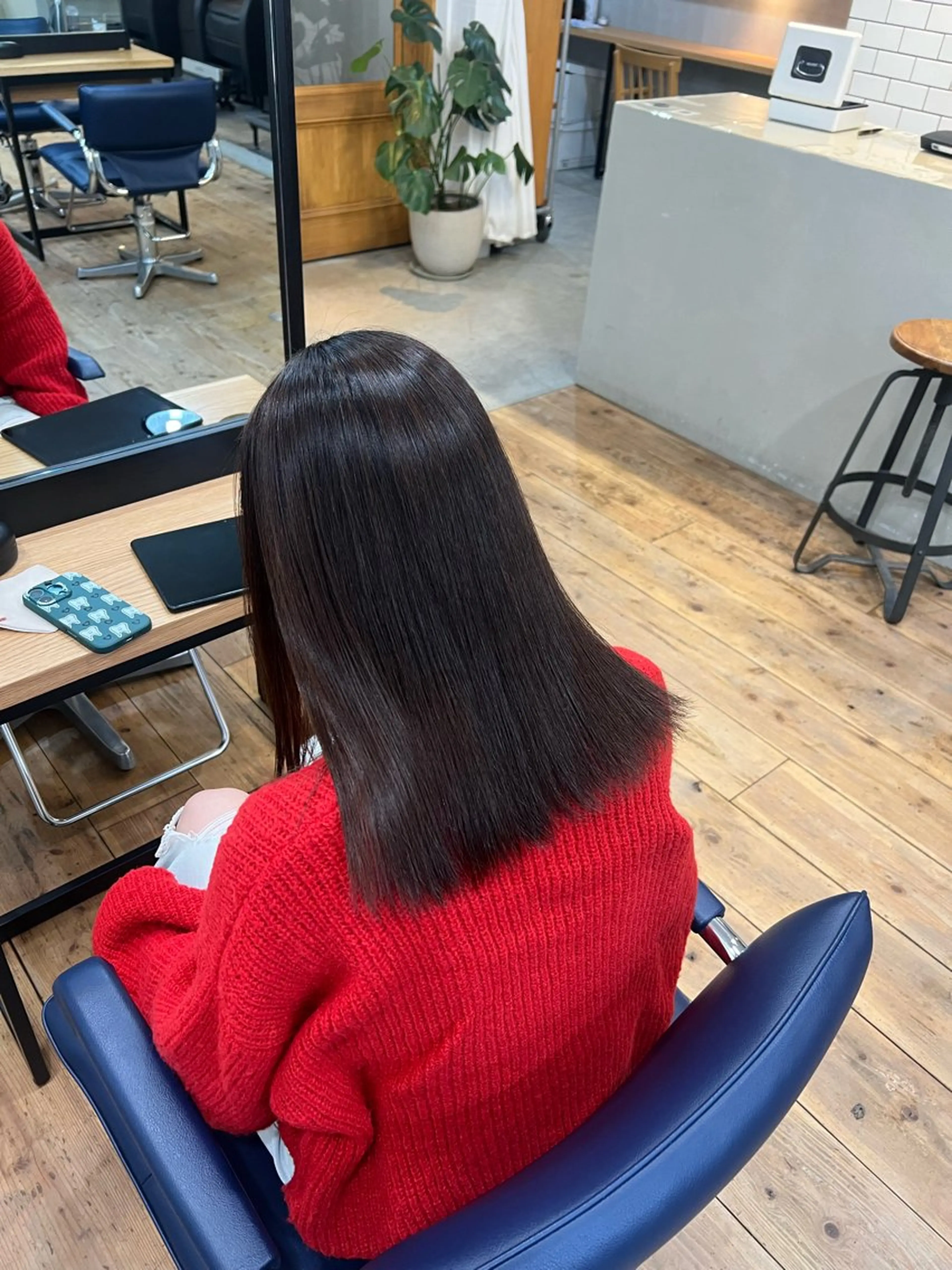 ミディアム 髪質改善/縮毛矯正 yutsuki ☻のヘアスタイル