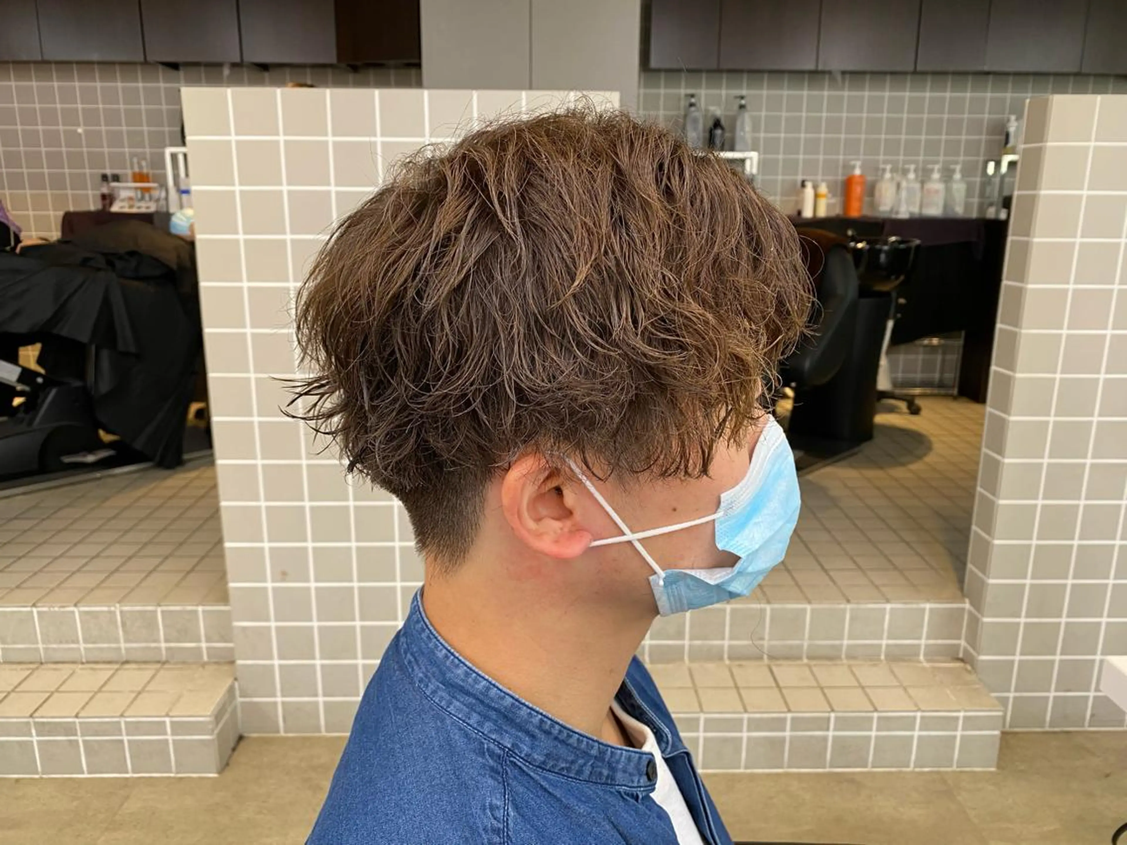 パーマ メンズ メンズパーマ TRUNAIL&EYE所属・TRU Shino🦋のマツエク・マツパデザイン