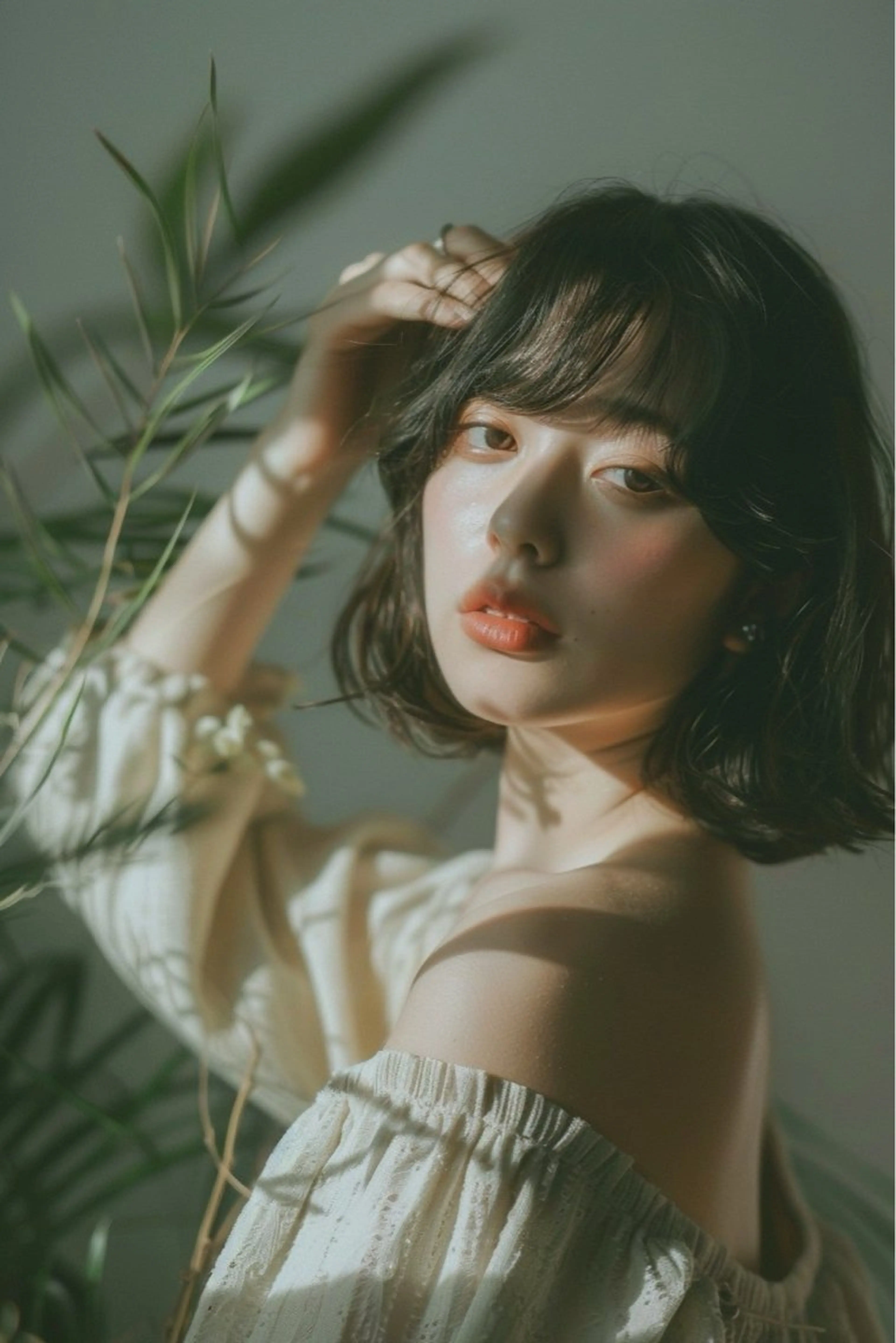 ミディアム カット ヘアカラー トリートメント 新宿/メンズ特化 髪質改善パーマのヘアスタイル