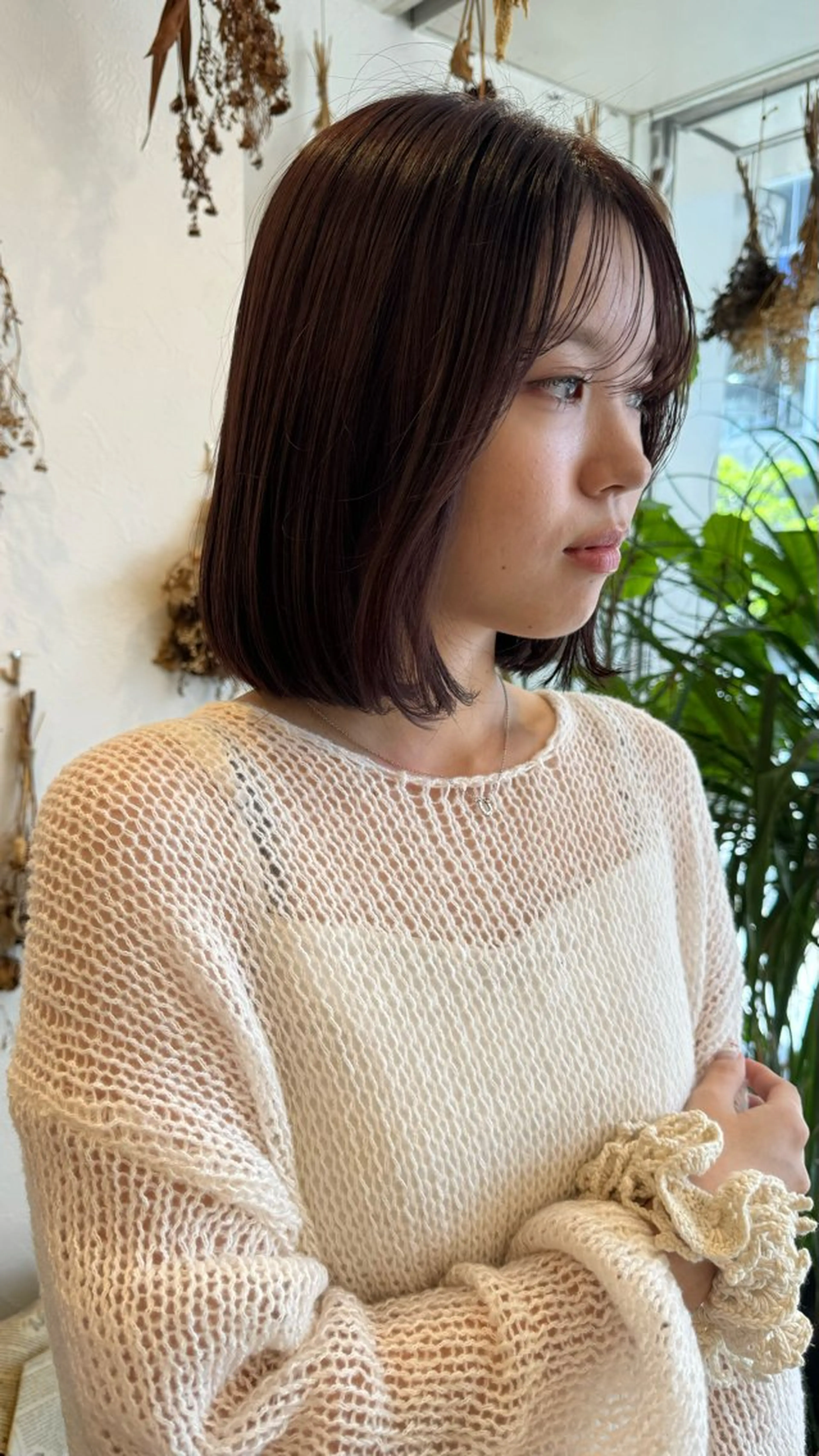 ミディアム カラー カット ヘアカラー トリートメント m ā l o.🌷 サカモトマイコのヘアスタイル