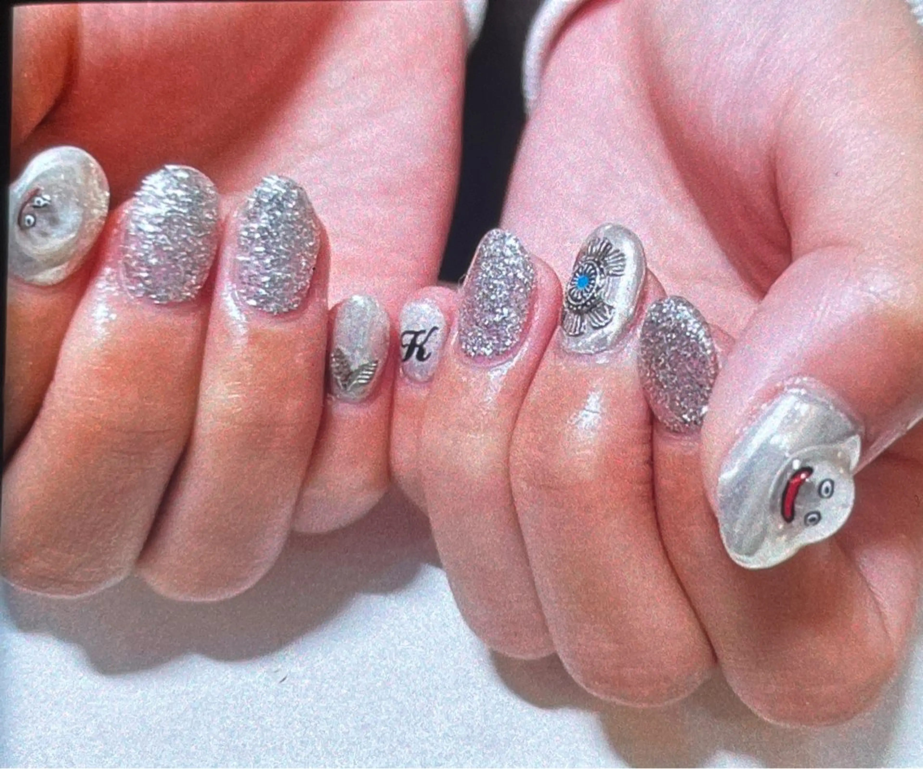 メンズ ネイル Chérinail 爪のお手入れのネイルデザイン