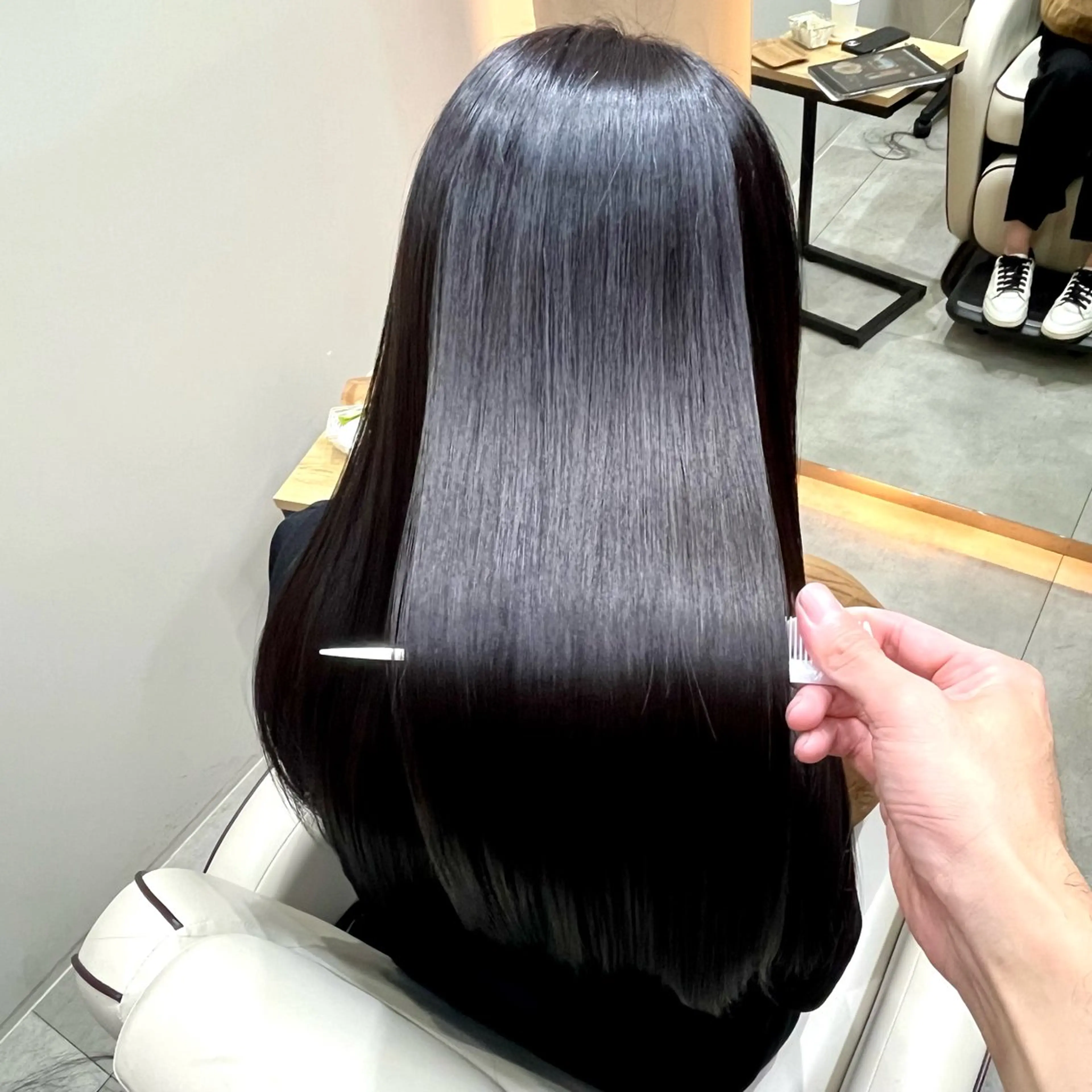 カット＋美髪矯正（トリートメント込み）【エイジング毛も対応◎】の写真