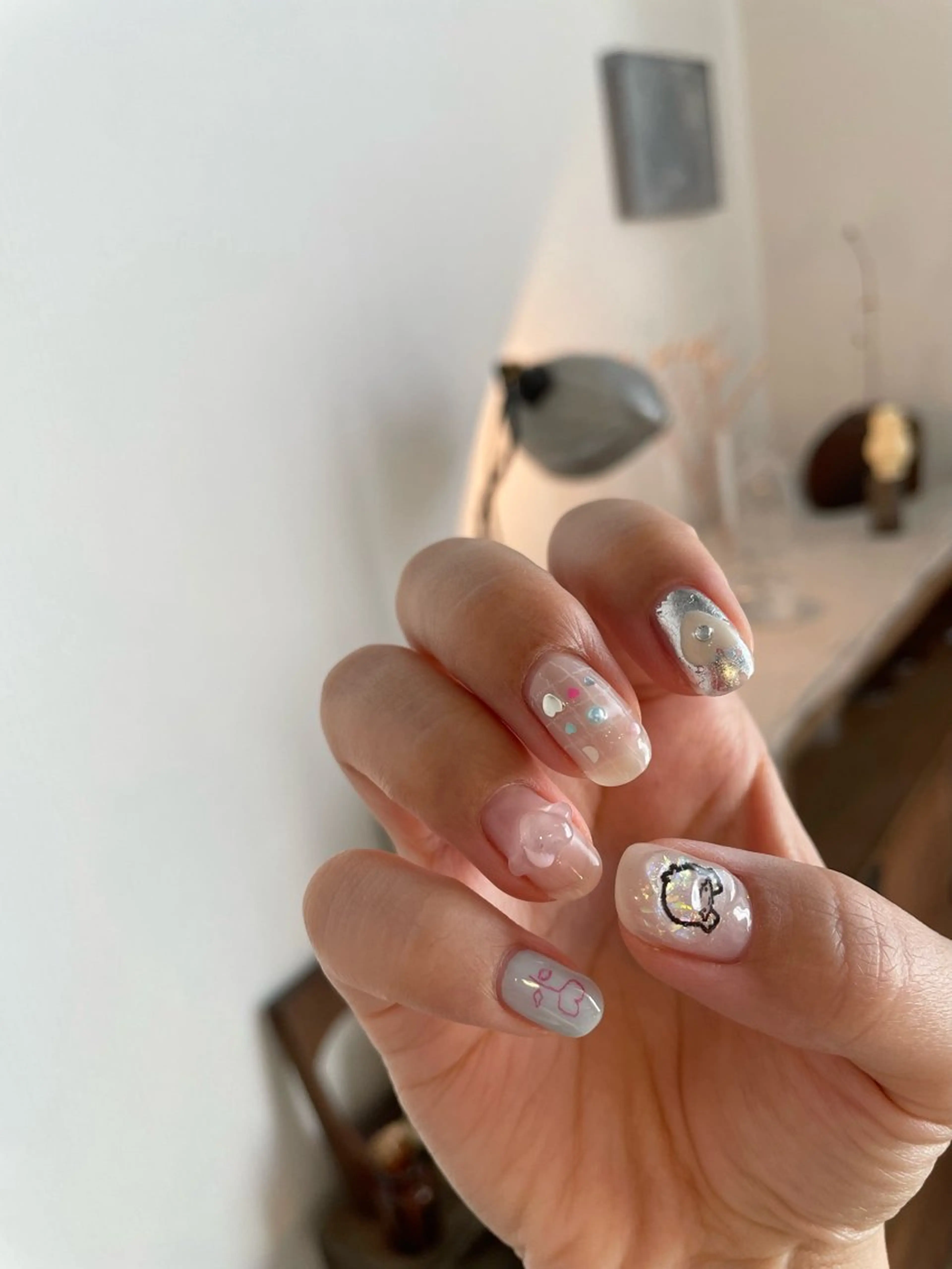 美爪育成 おまかせkanakoニュアンス オフありの写真