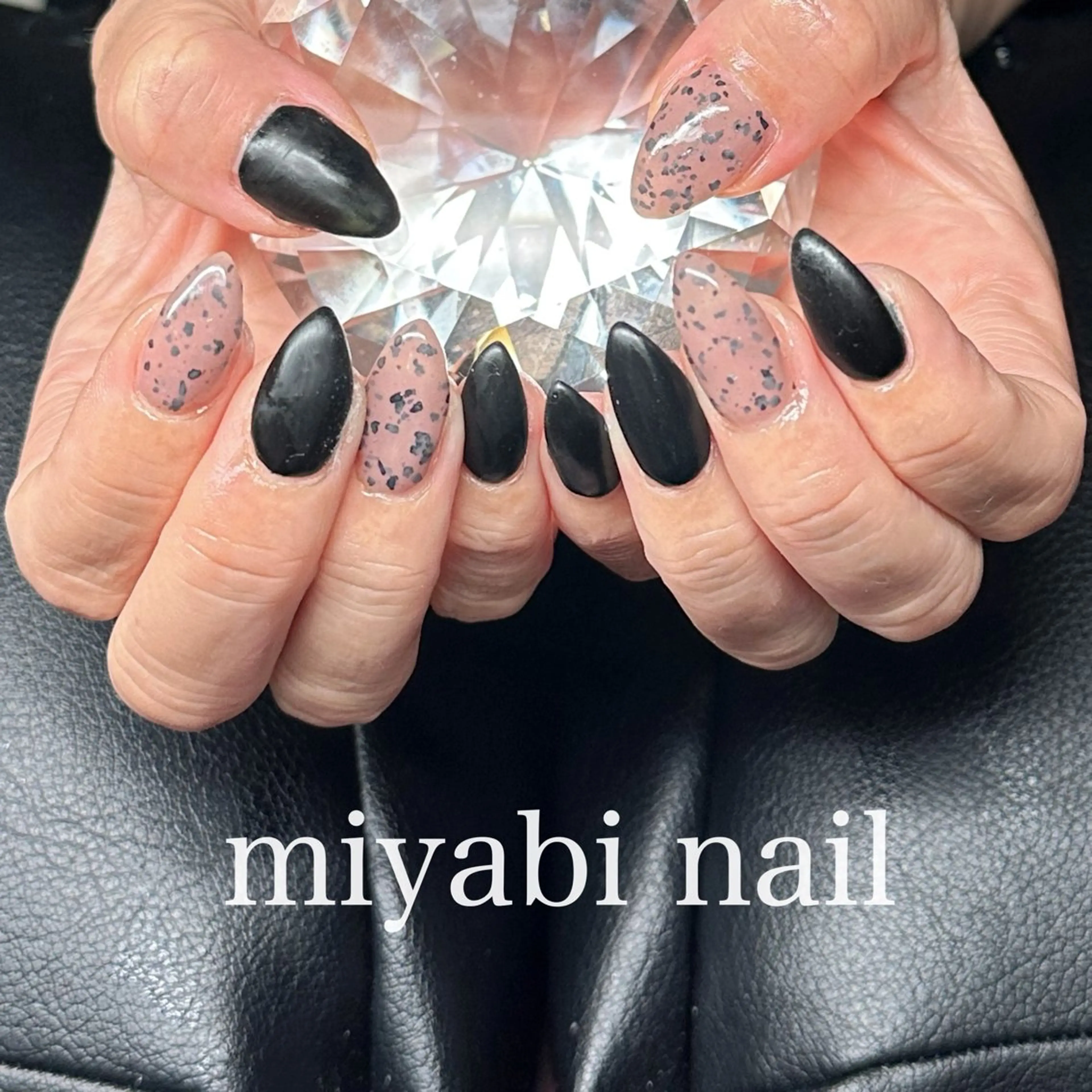 ネイル ハンドネイル miyabi nail 桂川駅近くのネイルデザイン