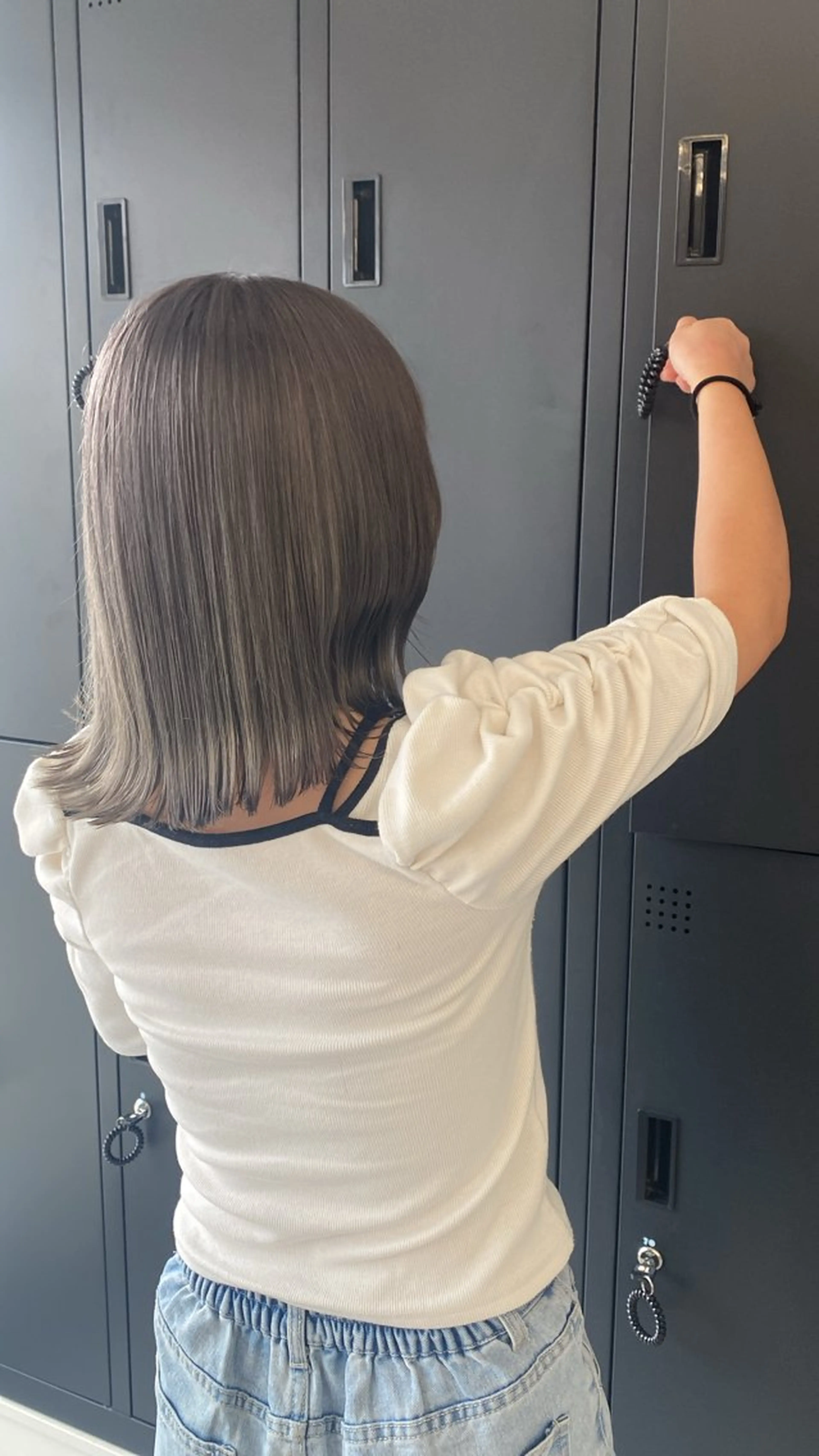 ミディアム カラー hair&beauty RENO直江店所属・大友 千春のヘアスタイル