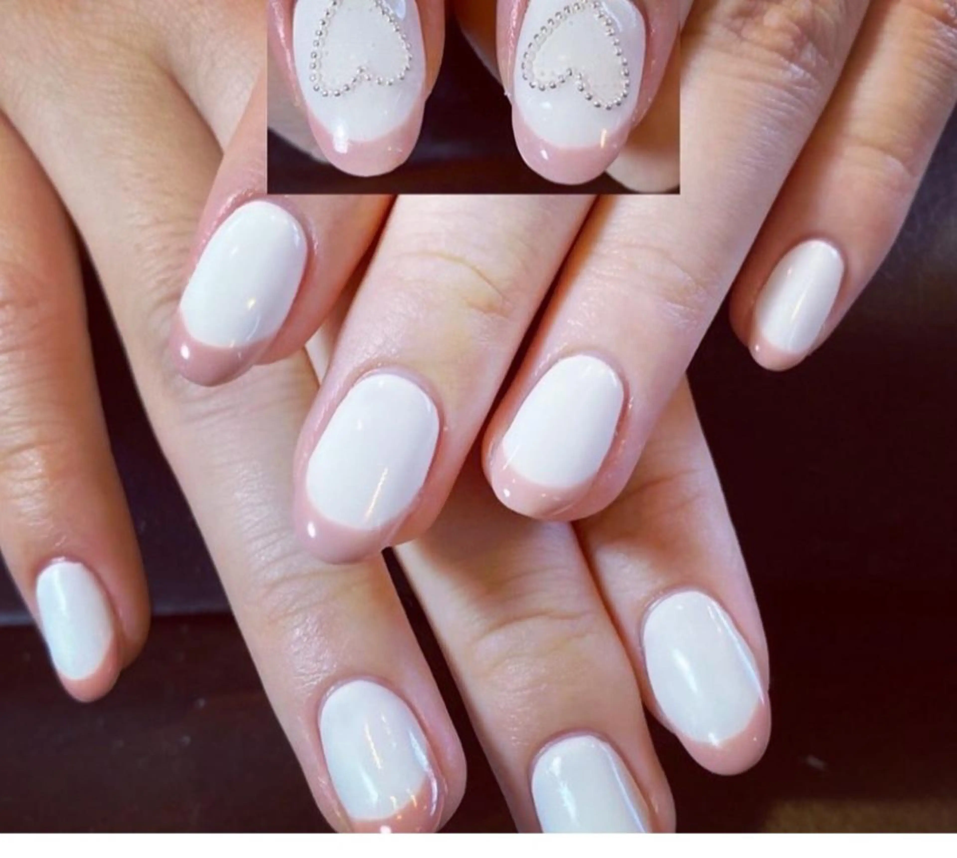 フレンチベースカラーあり🧚🏻‍♂️オフなしの写真