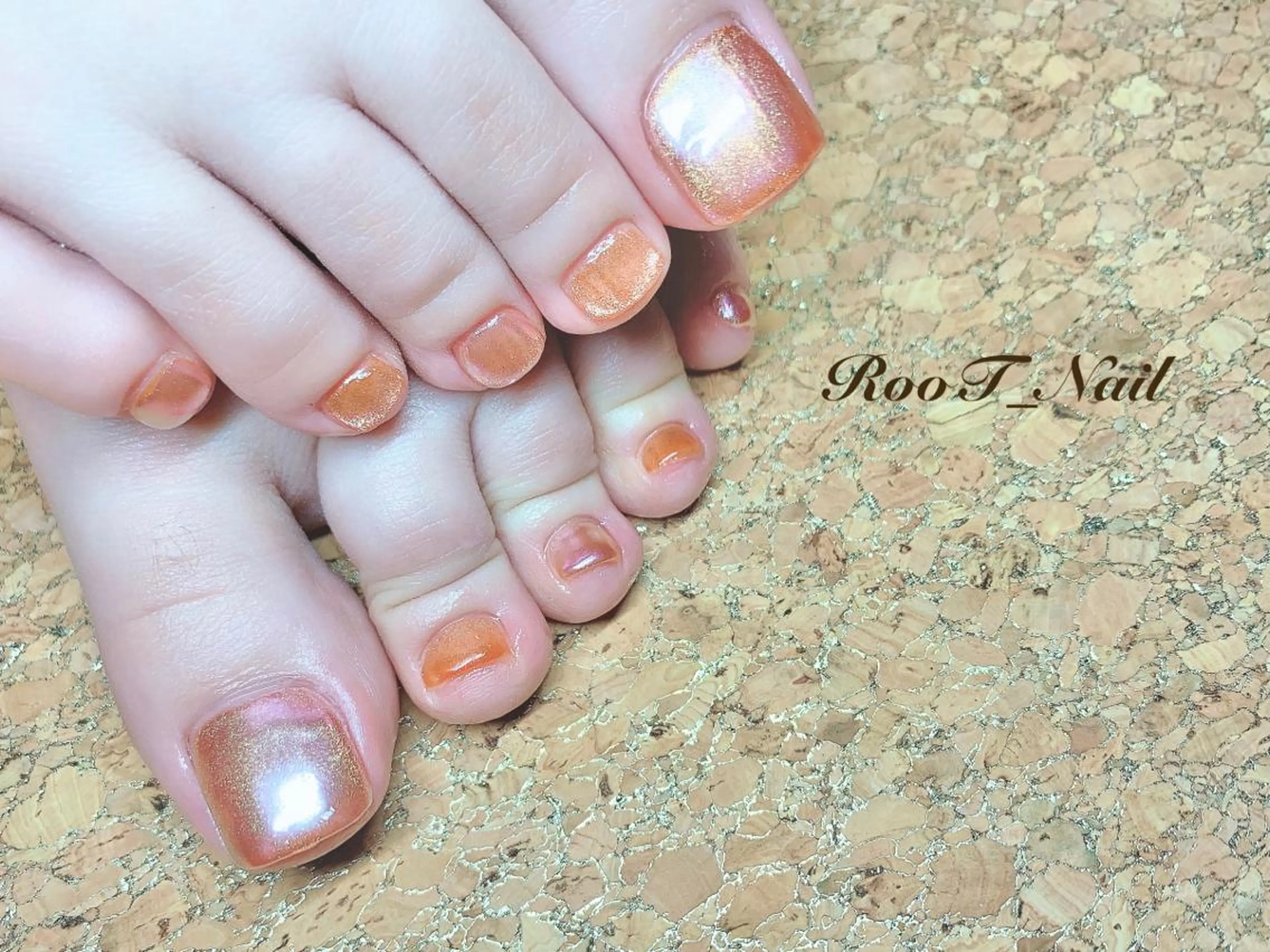 メンズ キッズ ネイル マグネットネイル フットネイル RooT Nailのネイルデザイン