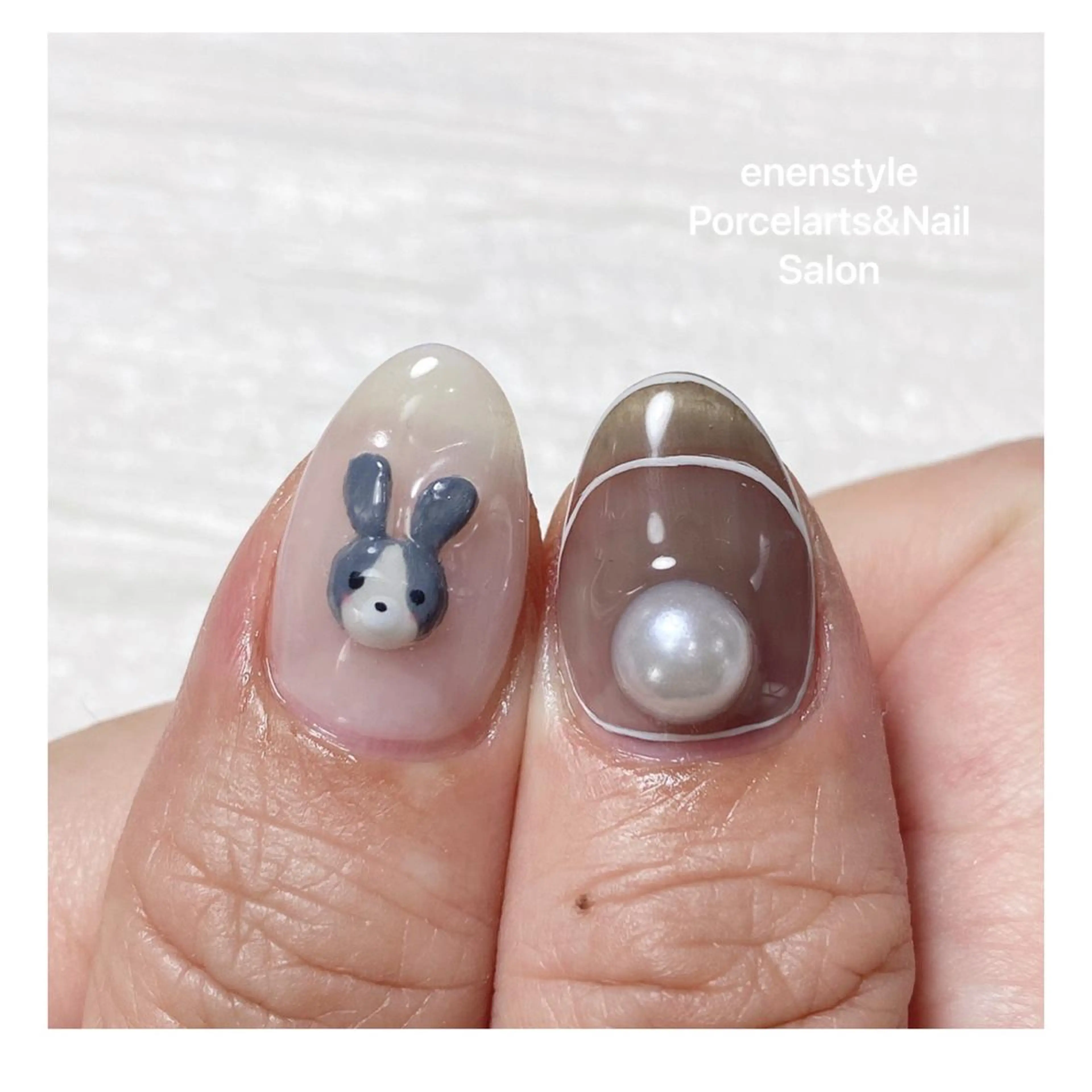 ミディアム ネイル 👑enen style👑のネイルデザイン