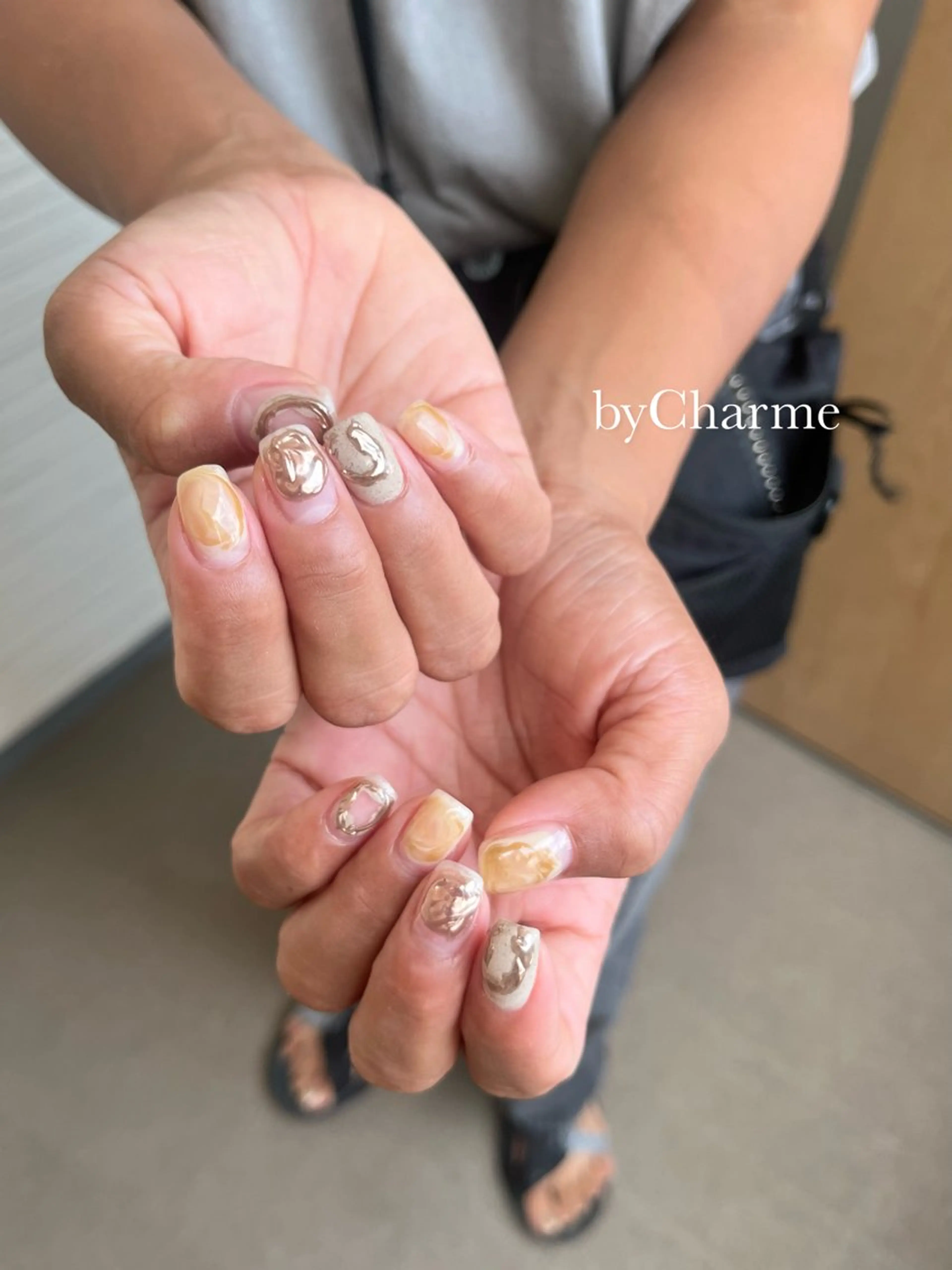 ネイル ニュアンスネイル Ray. Maayaのネイルデザイン