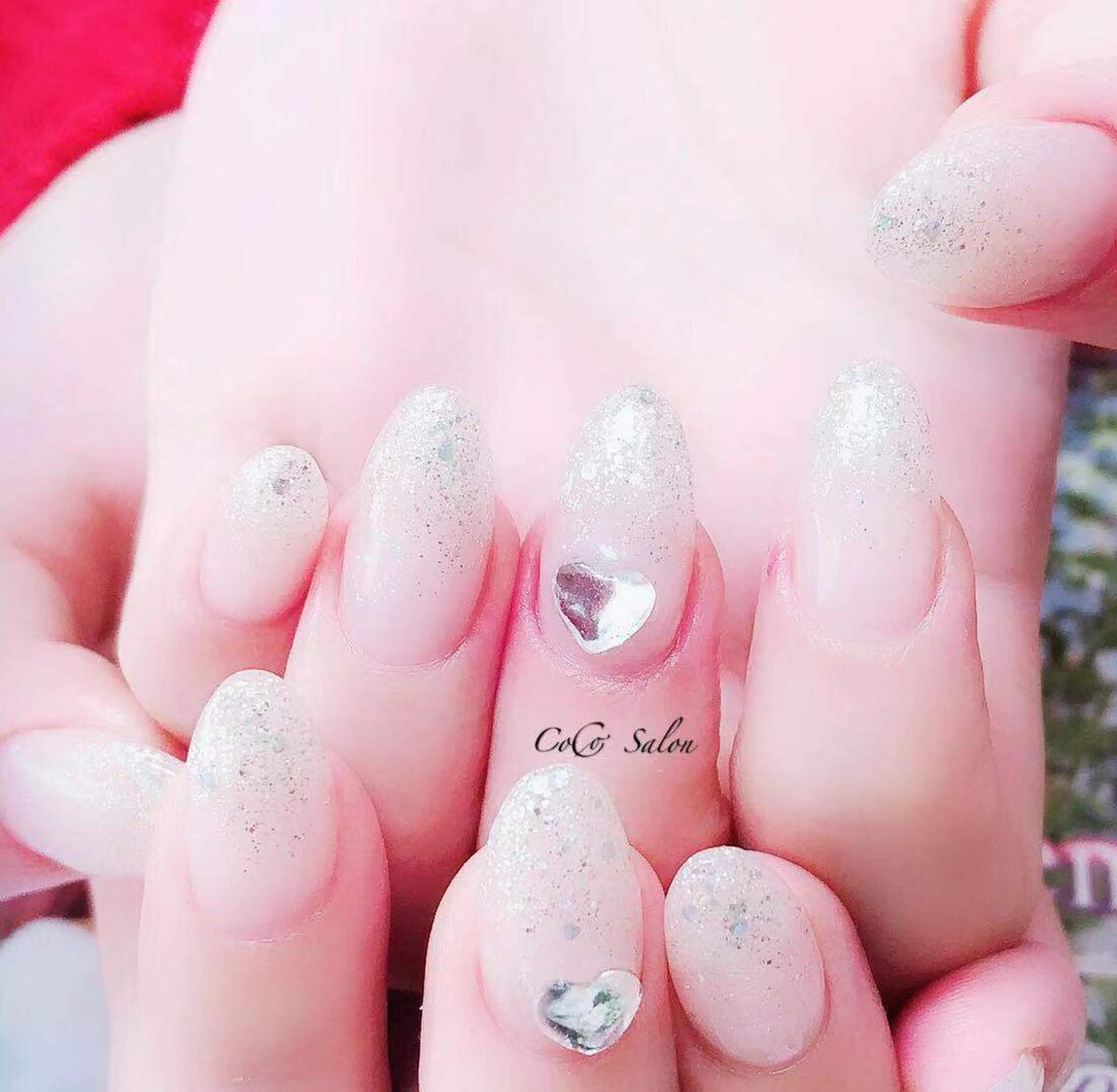 【スカルプ】お好きなアート2本付きコース　☆持ち込みデザインok☆の写真