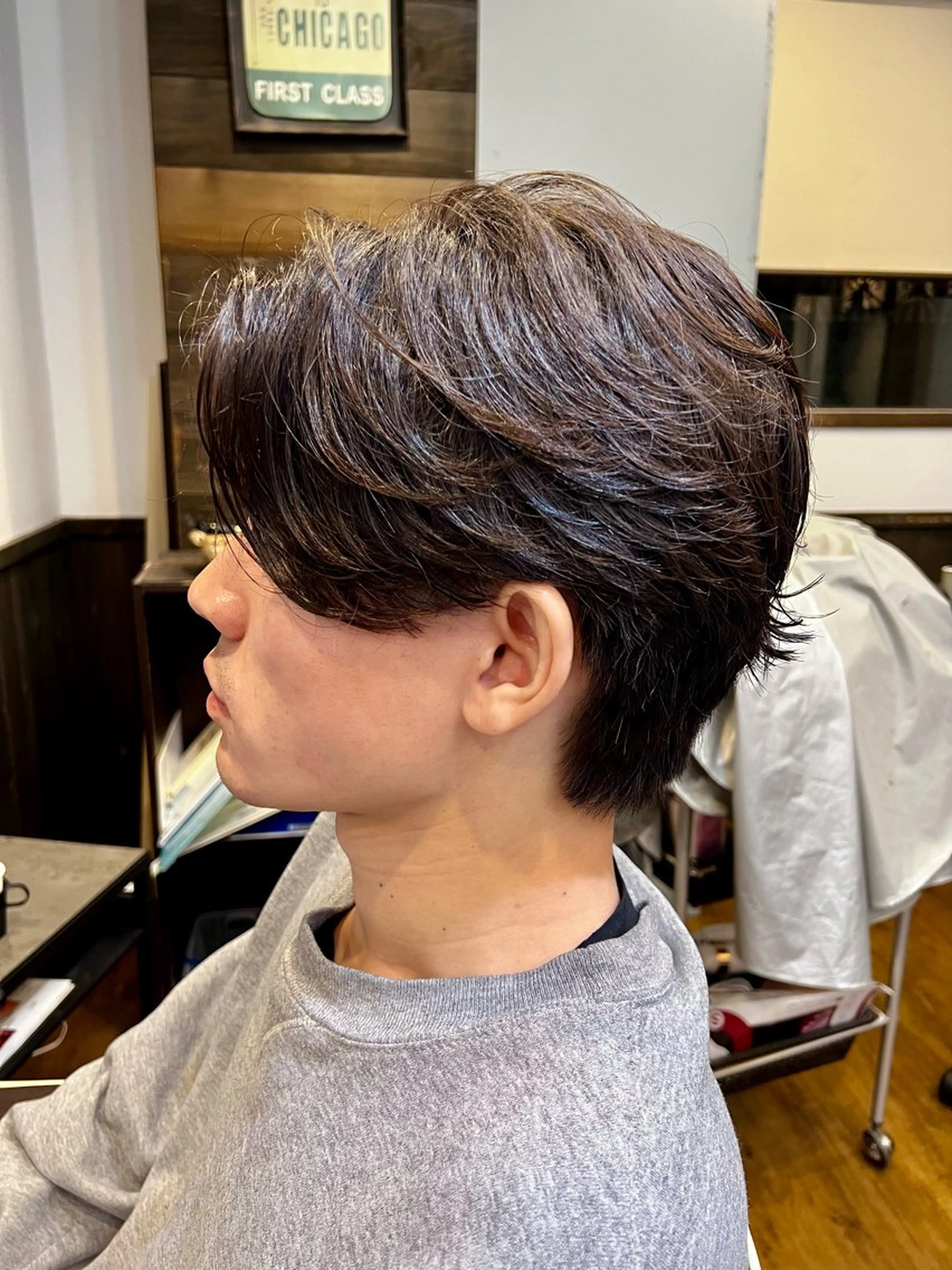 パーマ メンズ カット パーマ アグヘアーシータ所属・🤩メンズカット/ パーマ山本🤩のヘアスタイル