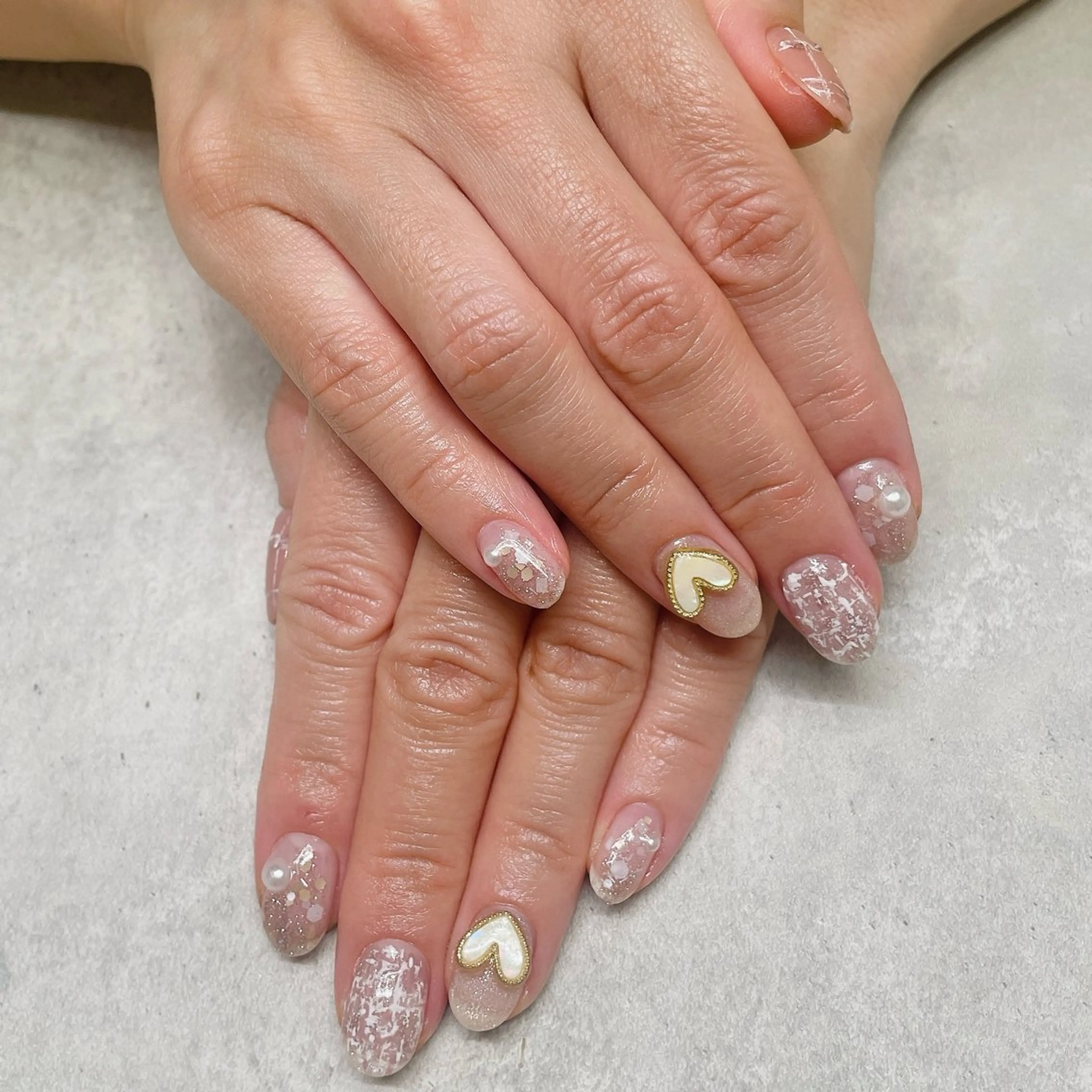 ネイル ハンドネイル A85G ayakoのネイルデザイン