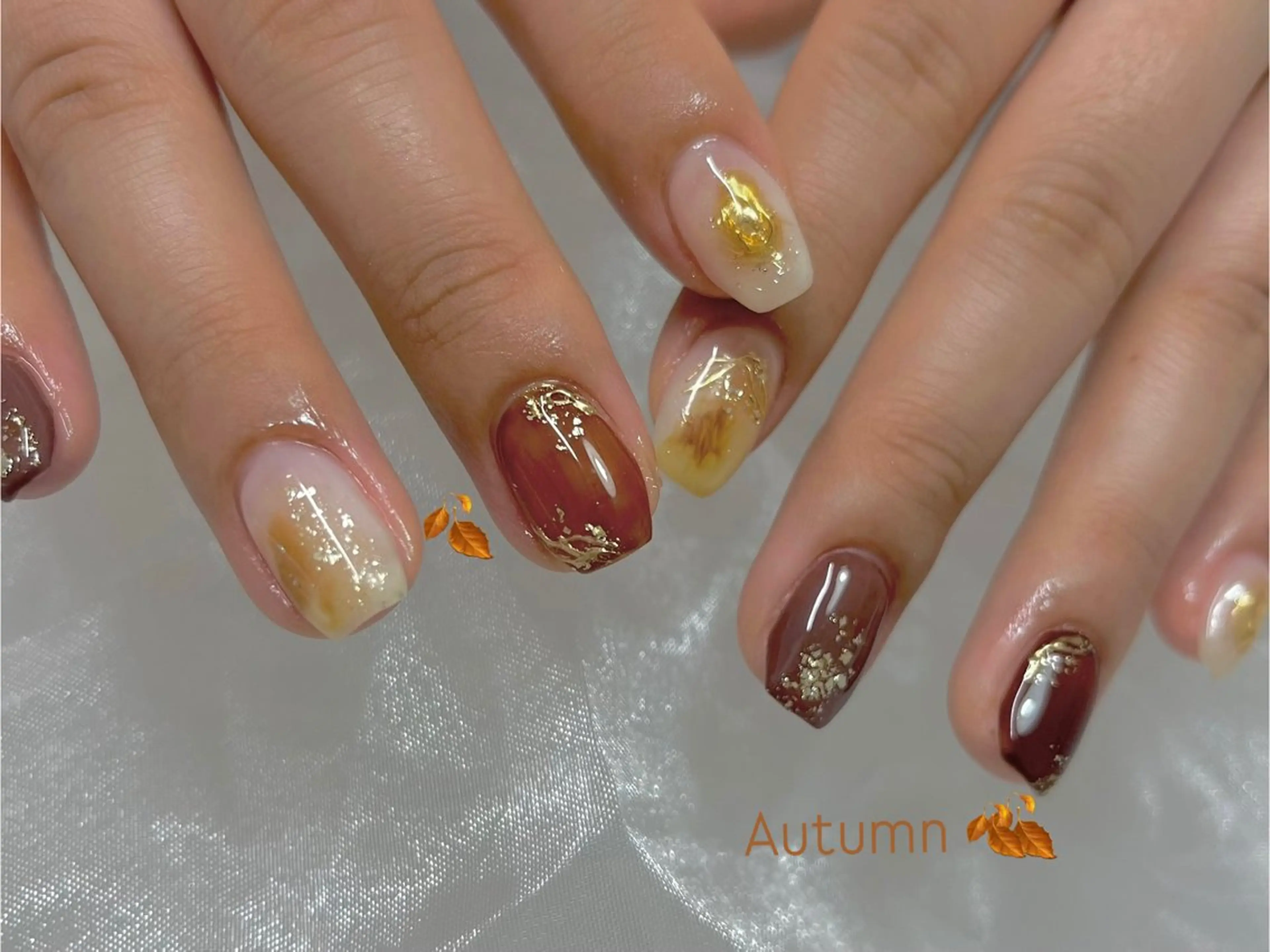 ネイル ニュアンスネイル Queen nail所属・QUEENＮA IＬ JR寺田町1分のネイルデザイン