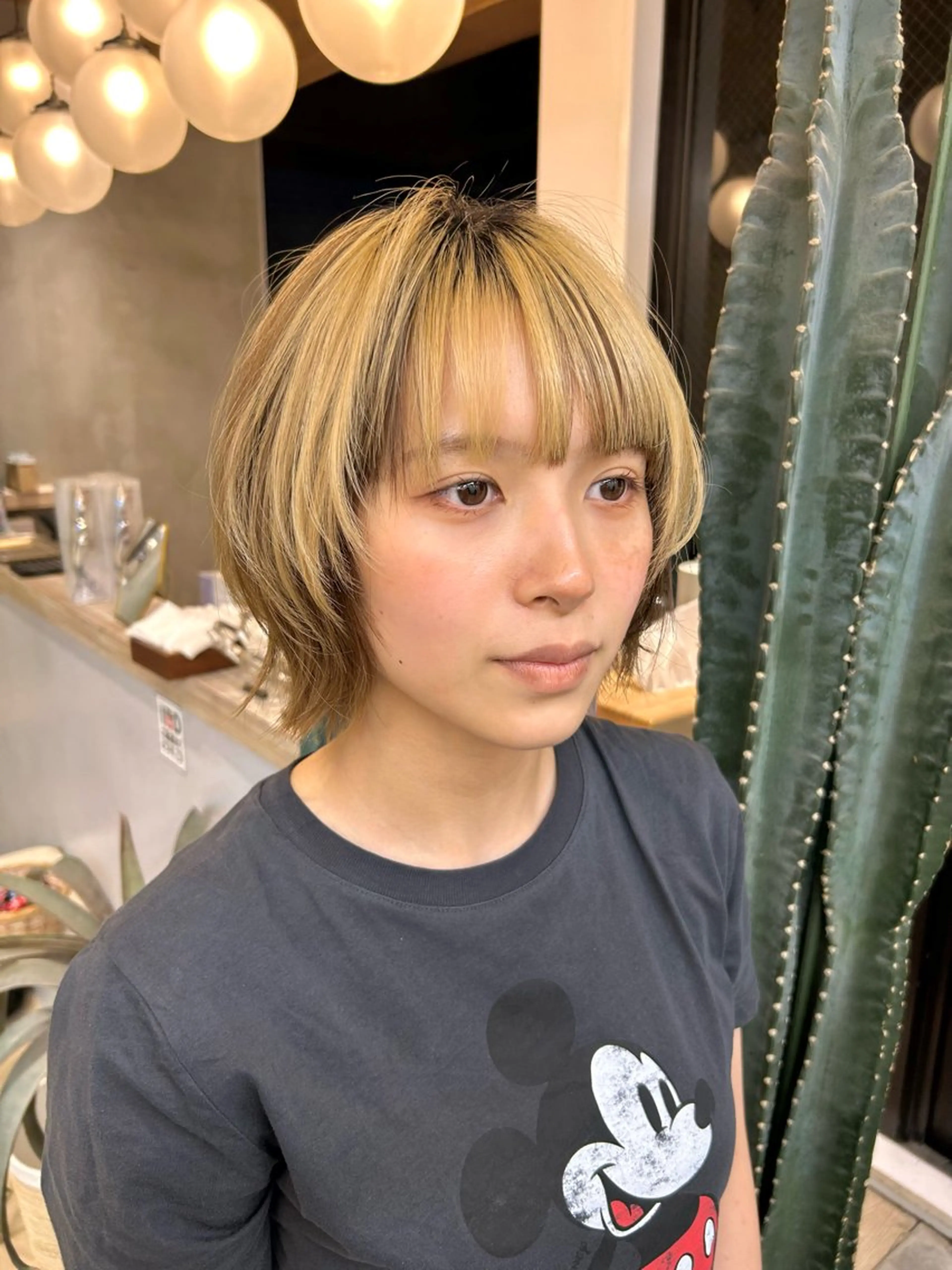 ショート カット ヘアカラー トリートメント 🩵縮毛矯正/ブリー チ/髪質改善/いつかのヘアスタイル