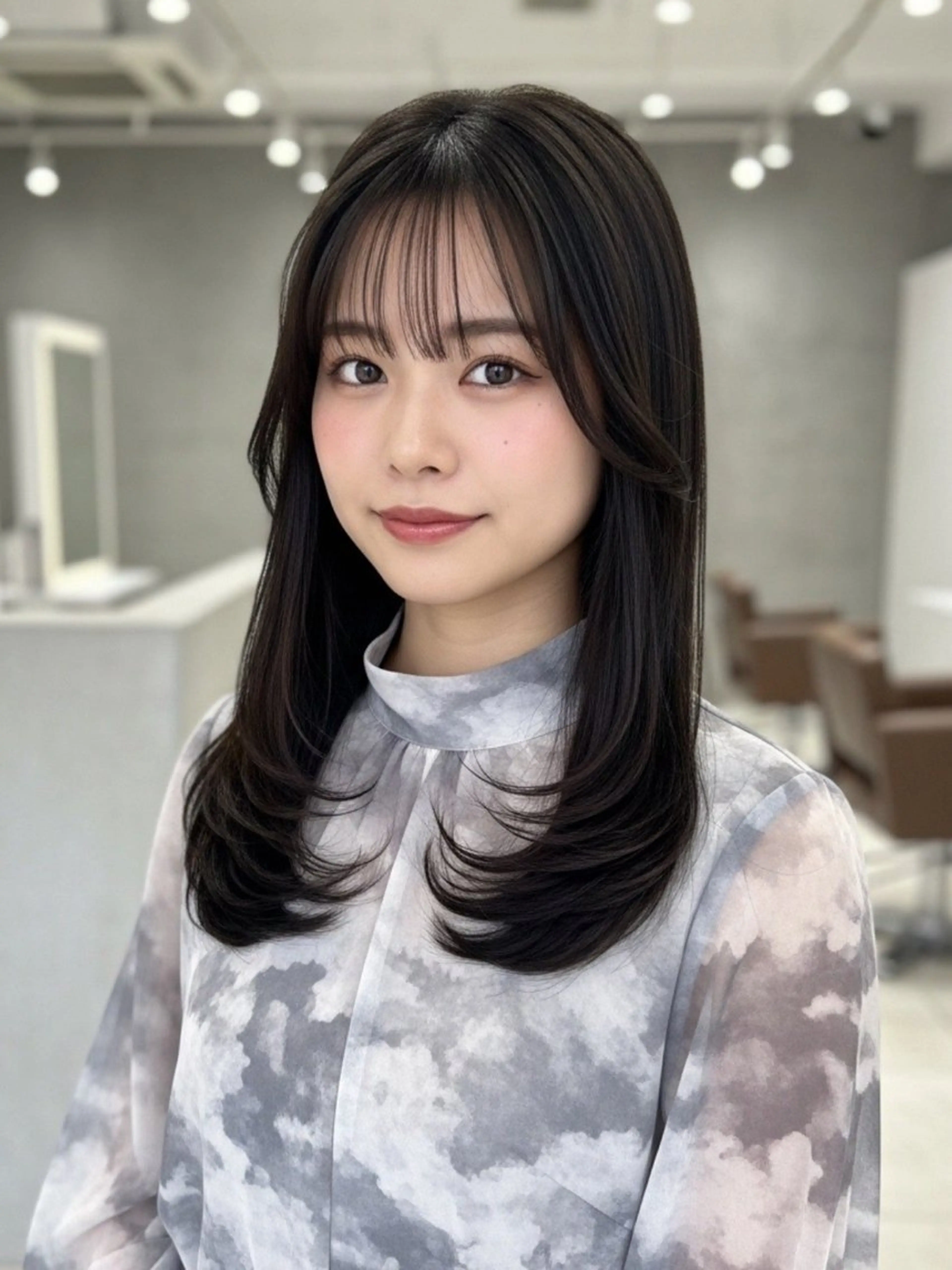 ロング 似合わせボブ✖️ 韓国レイヤー✨小関のヘアスタイル