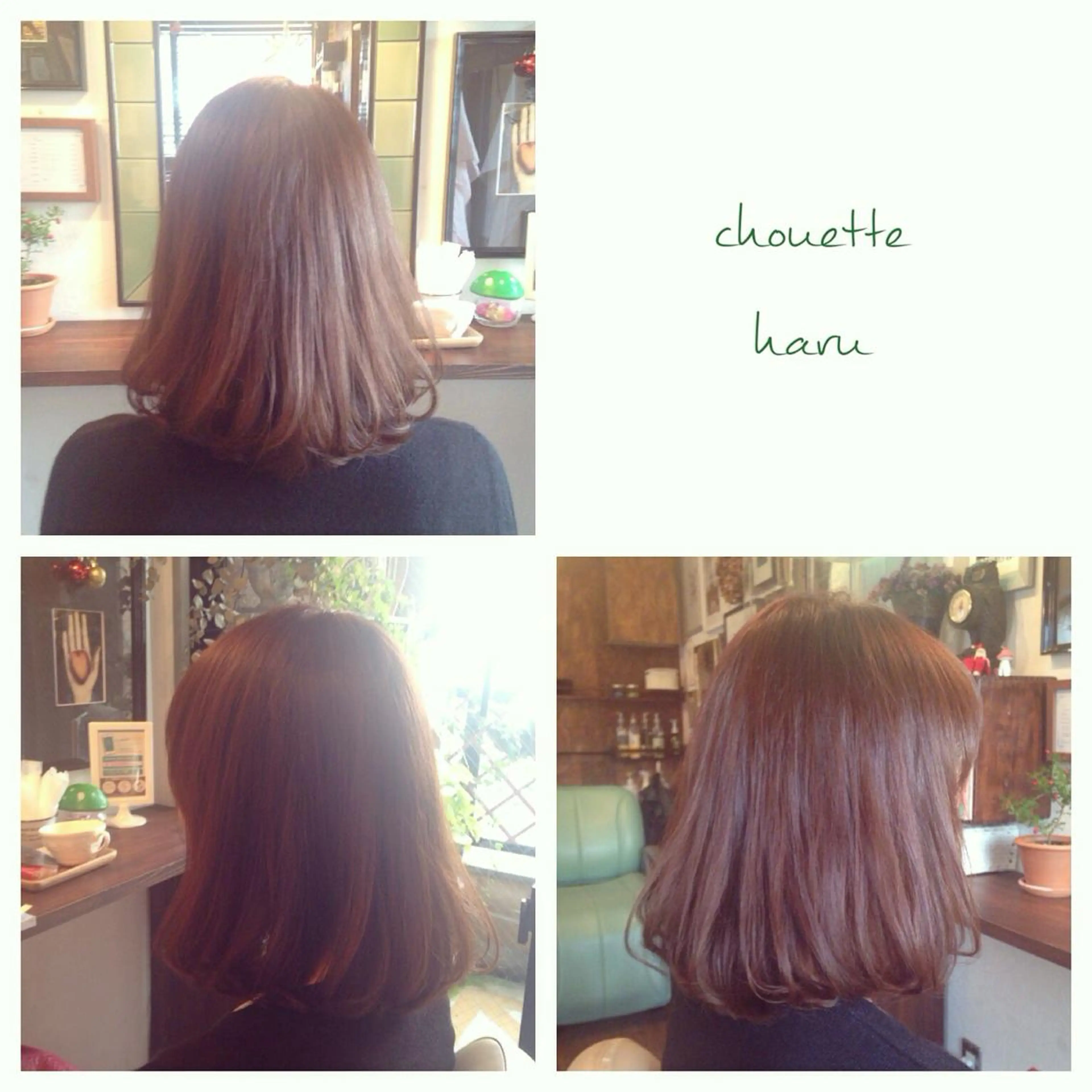 ミディアム セミロング サダハルカ ｜chouetteのヘアスタイル