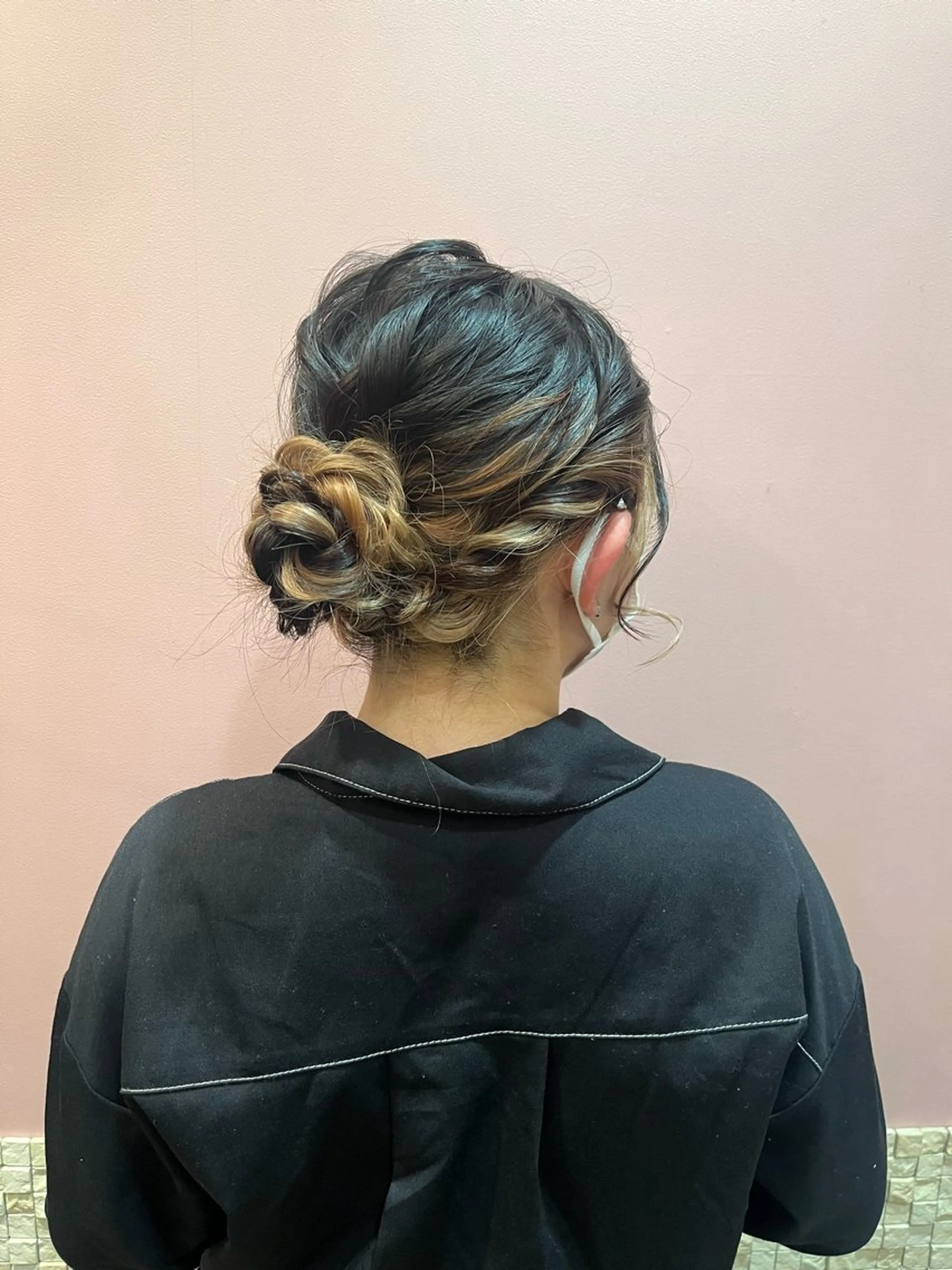 ヘアアレンジ ヘアセット LENAHC ist アベフミナのヘアスタイル