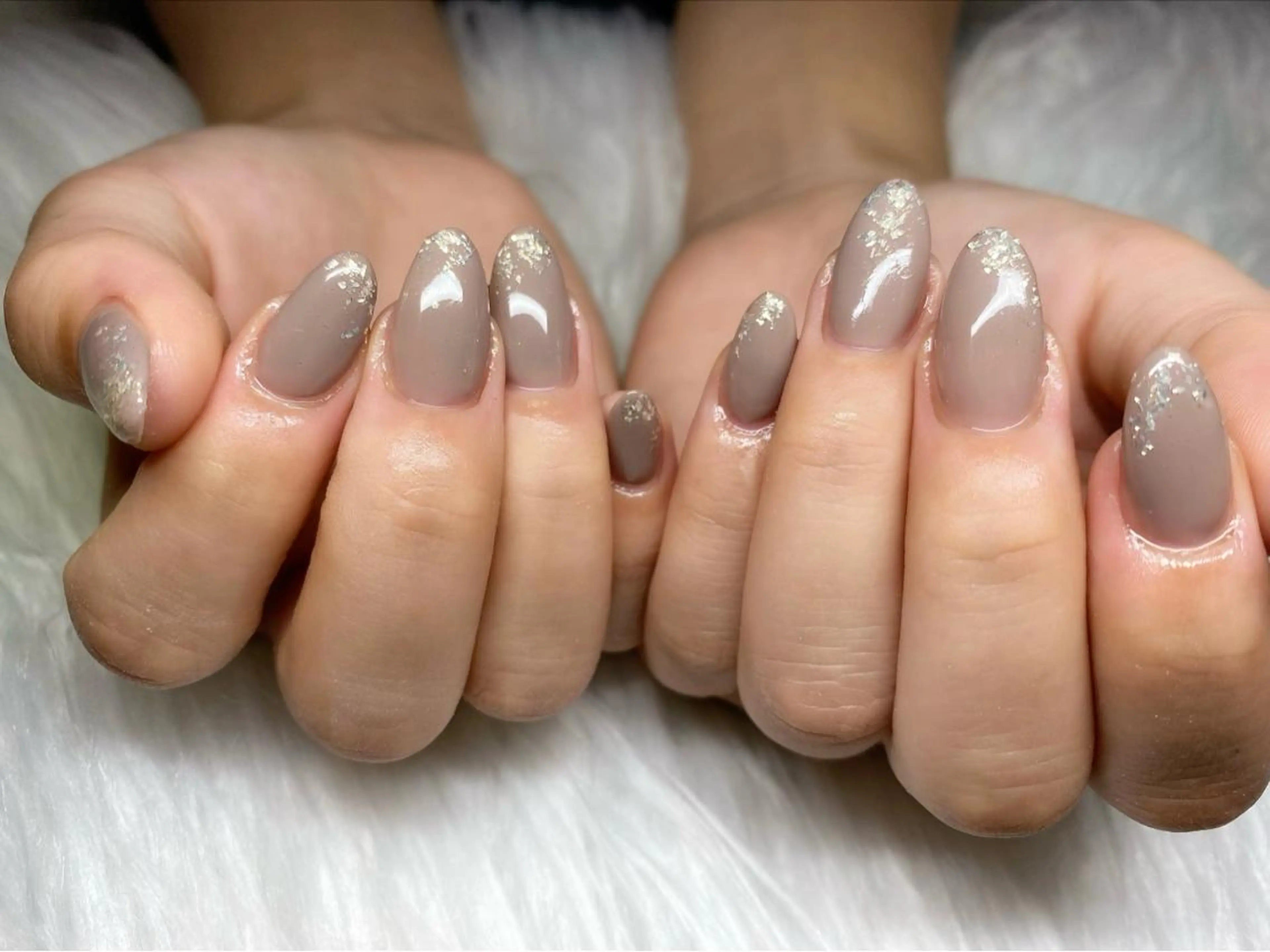 ネイル ラメ(グリッター) ワンカラーネイル ハンドネイル Era nailのネイルデザイン