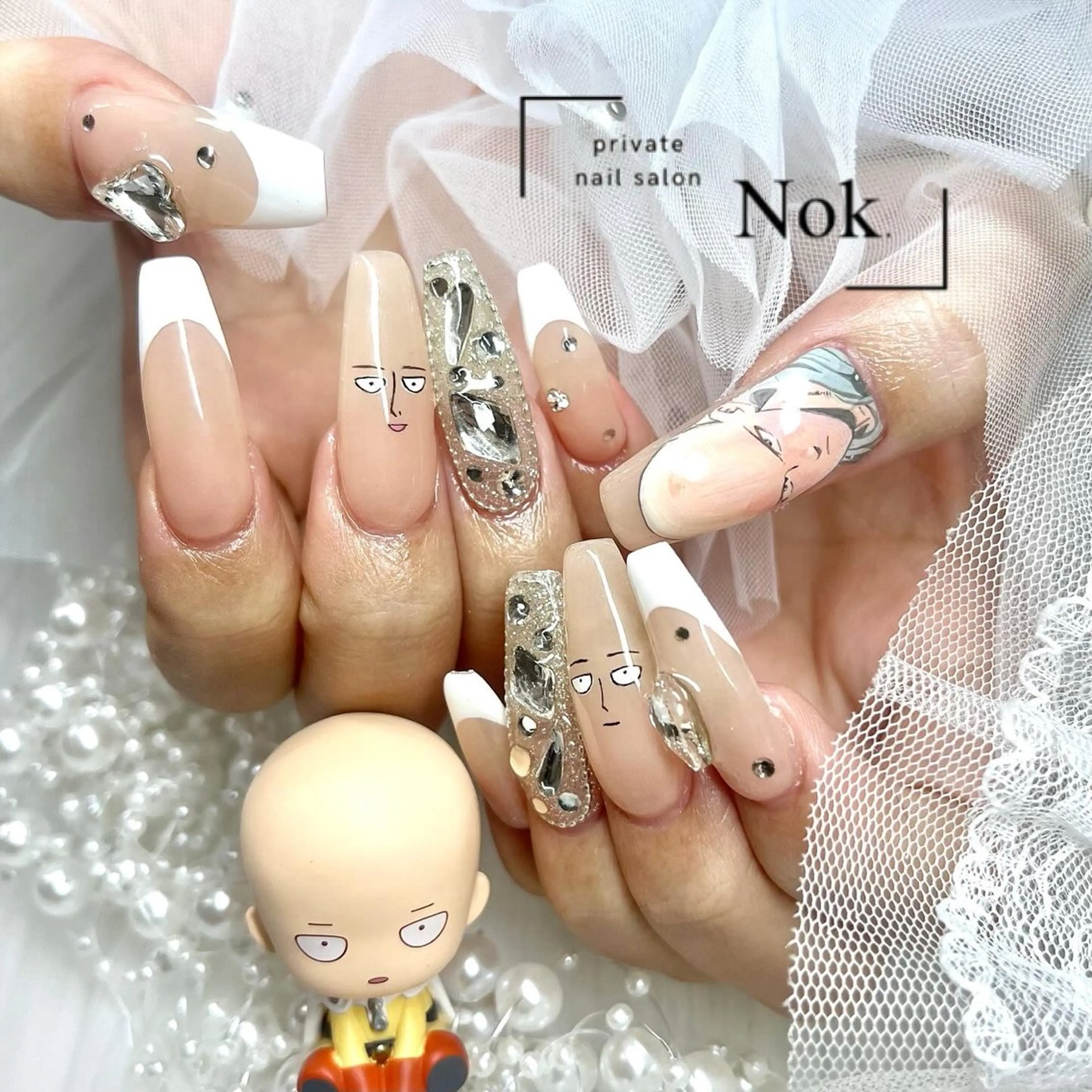 ネイル ハンドネイル 池袋痛ネイル Nok. 渡辺のネイルデザイン