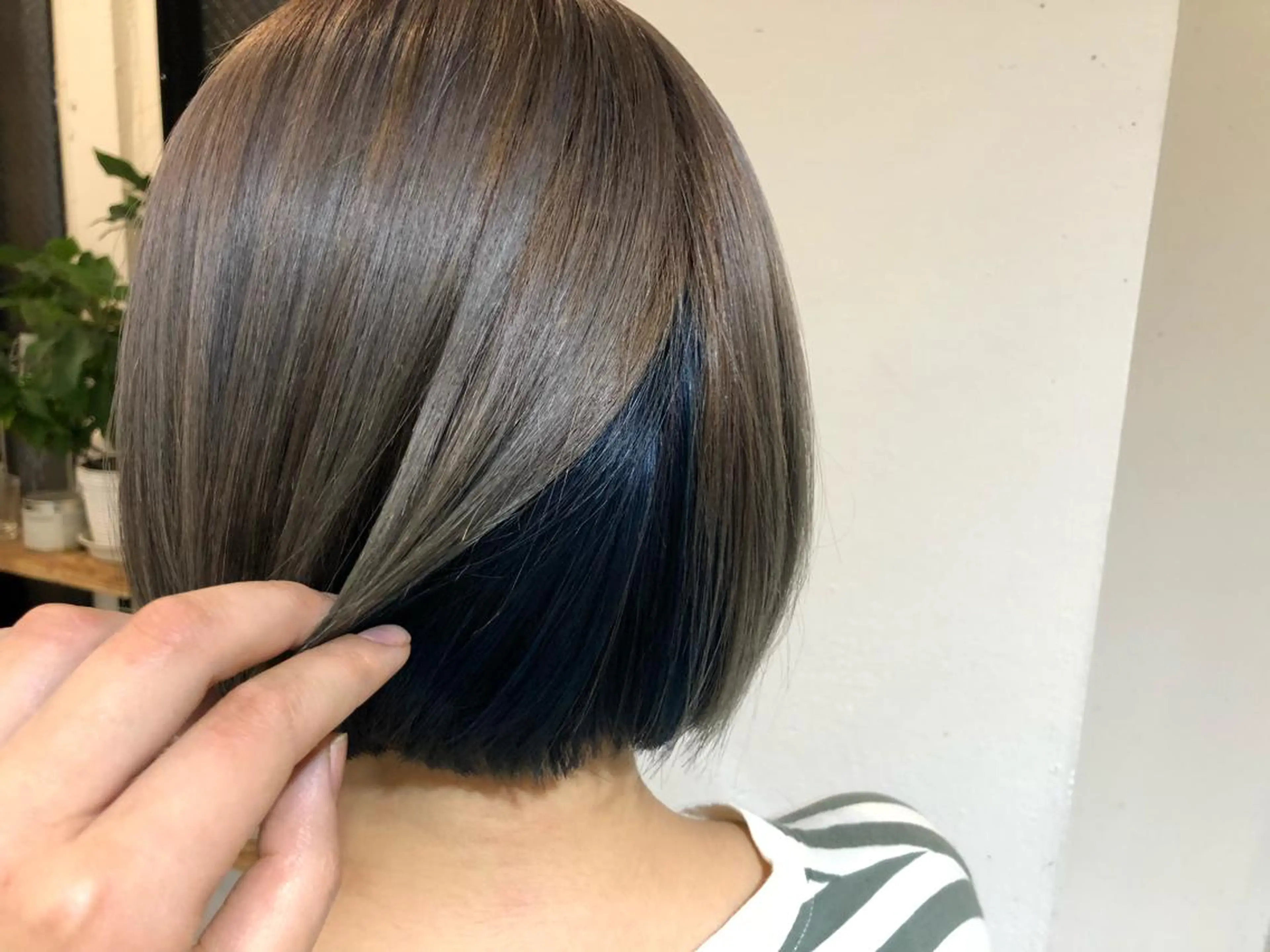ショート カラー ヘアアレンジ GO TODAY SHAiRE SALON所属・透明感カラー🤎 ゆりのヘアスタイル