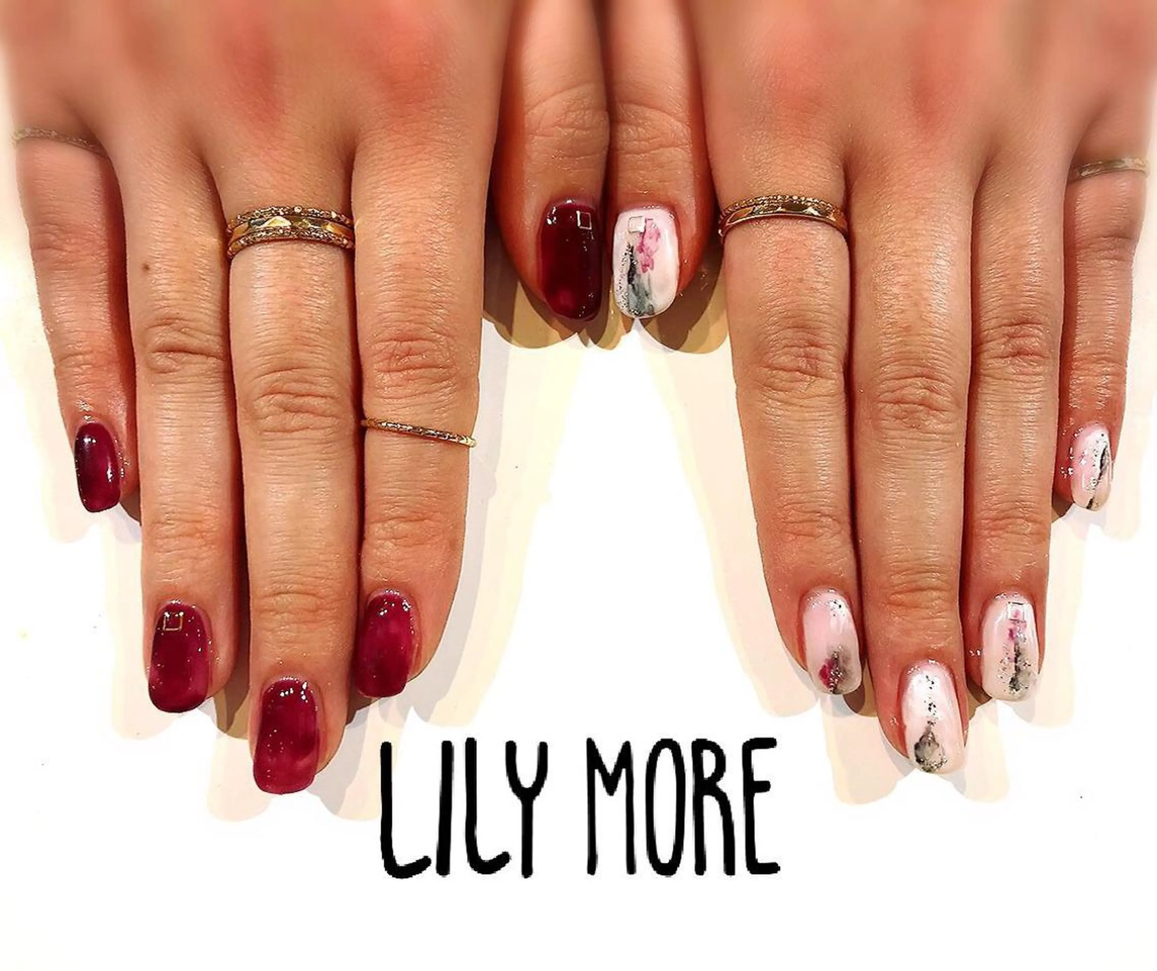 ネイル ニュアンスネイル Lily closetのネイルデザイン