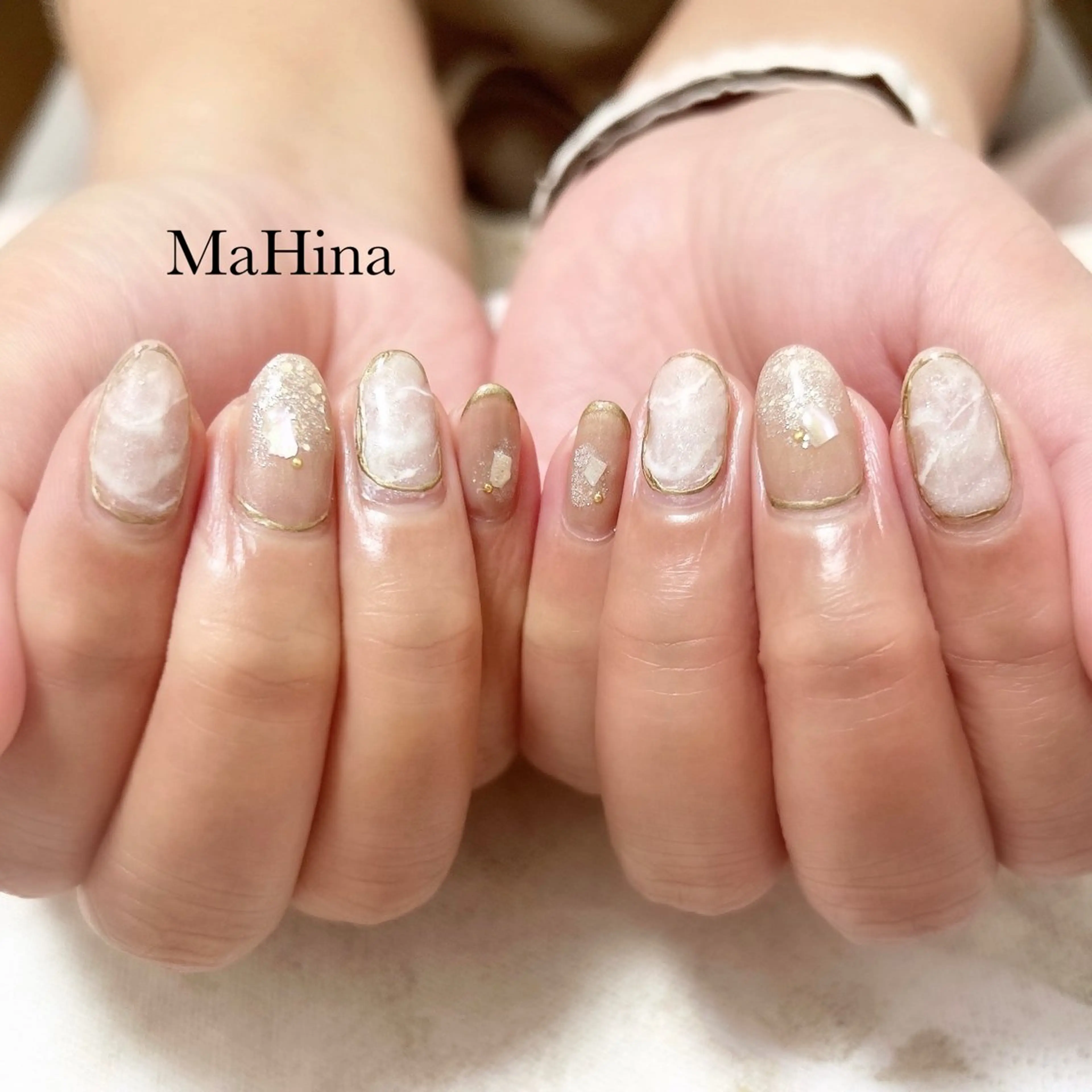 ネイル フットネイル ジェルネイル ニュアンスネイル ワンカラーネイル 春ネイル ハンドネイル Healing Salon...MaHina(マヒナ)所属・MaHina🌙 salonのネイルデザイン