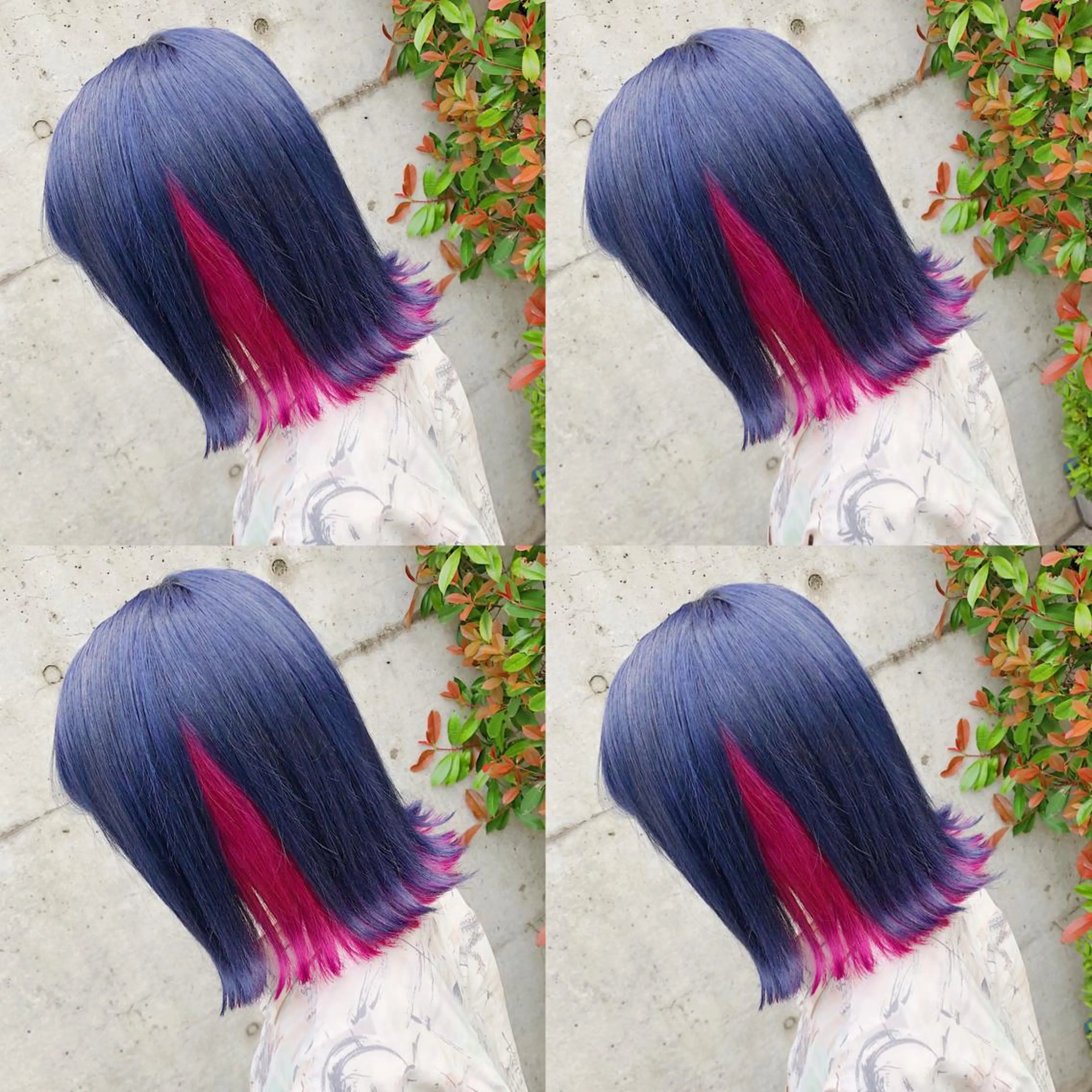 ショート カラー ヘアアレンジ メンズ キッズ 💟Chloe原宿店 🩶ハイトーンのヘアスタイル