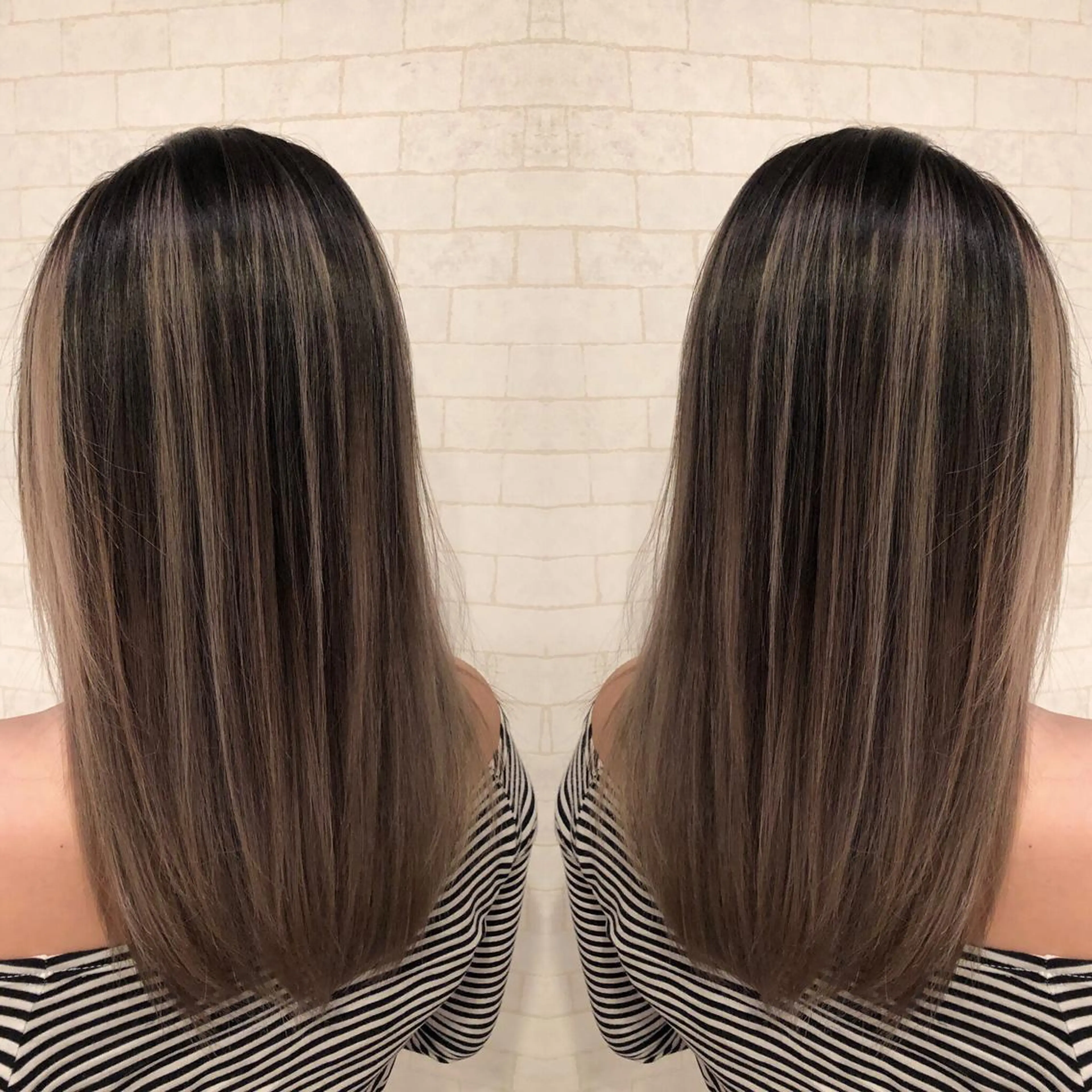 ミディアム カラー JILBLAN京都 ショート/ハイライトのヘアスタイル