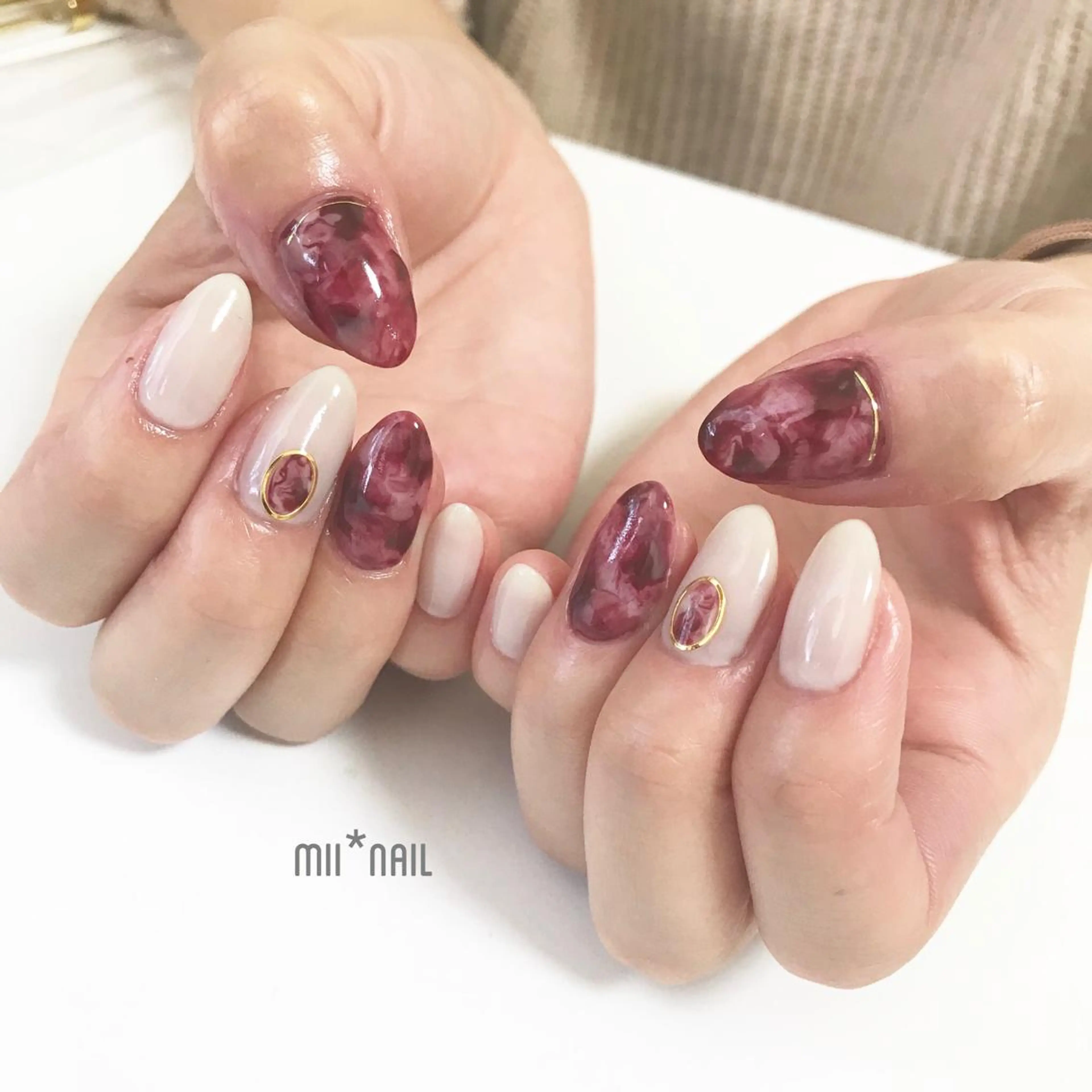 ネイル MII*NAIL／ 美フォルムsalonのネイルデザイン