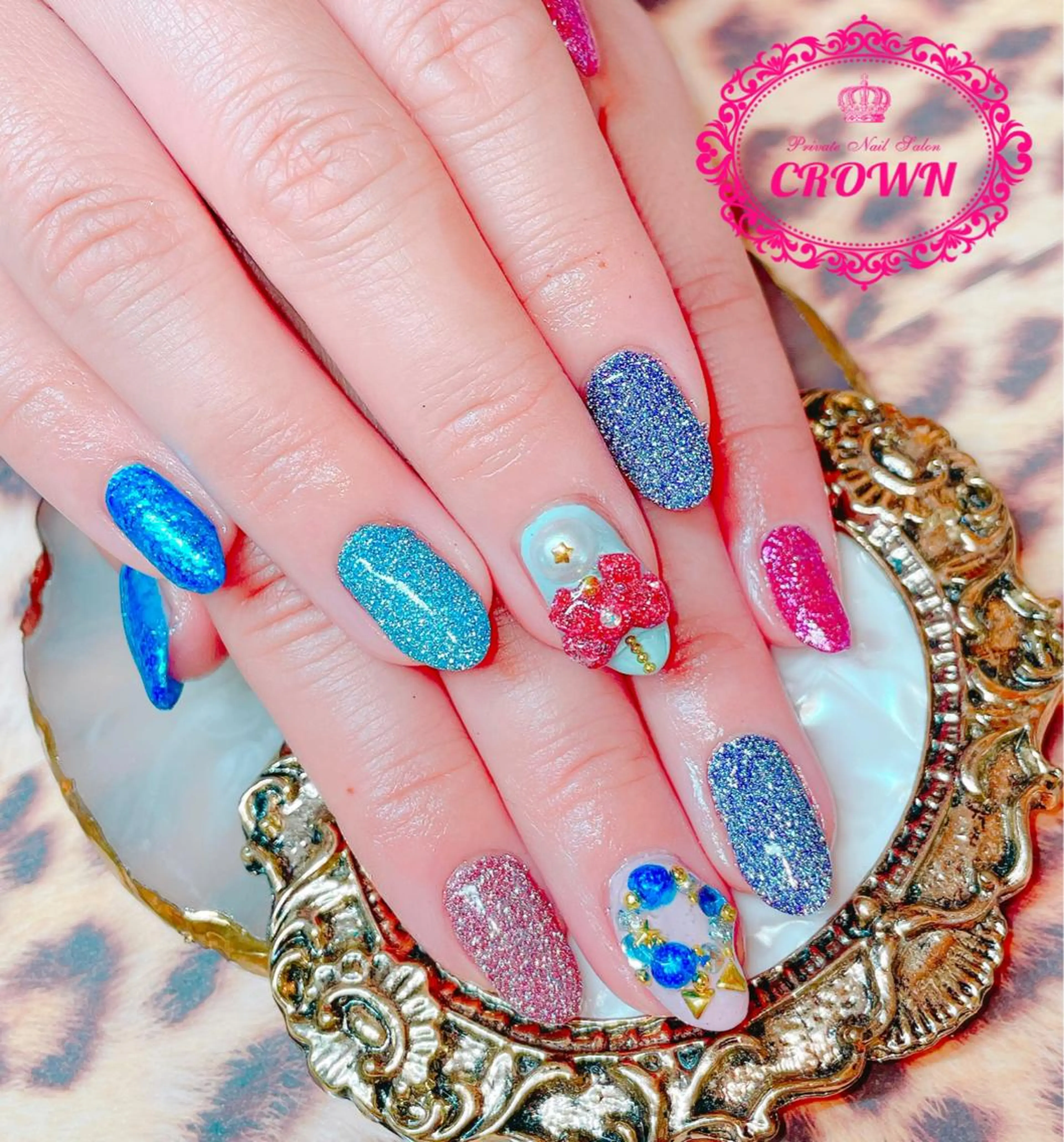 ネイル CROWN プライベートサロンのネイルデザイン
