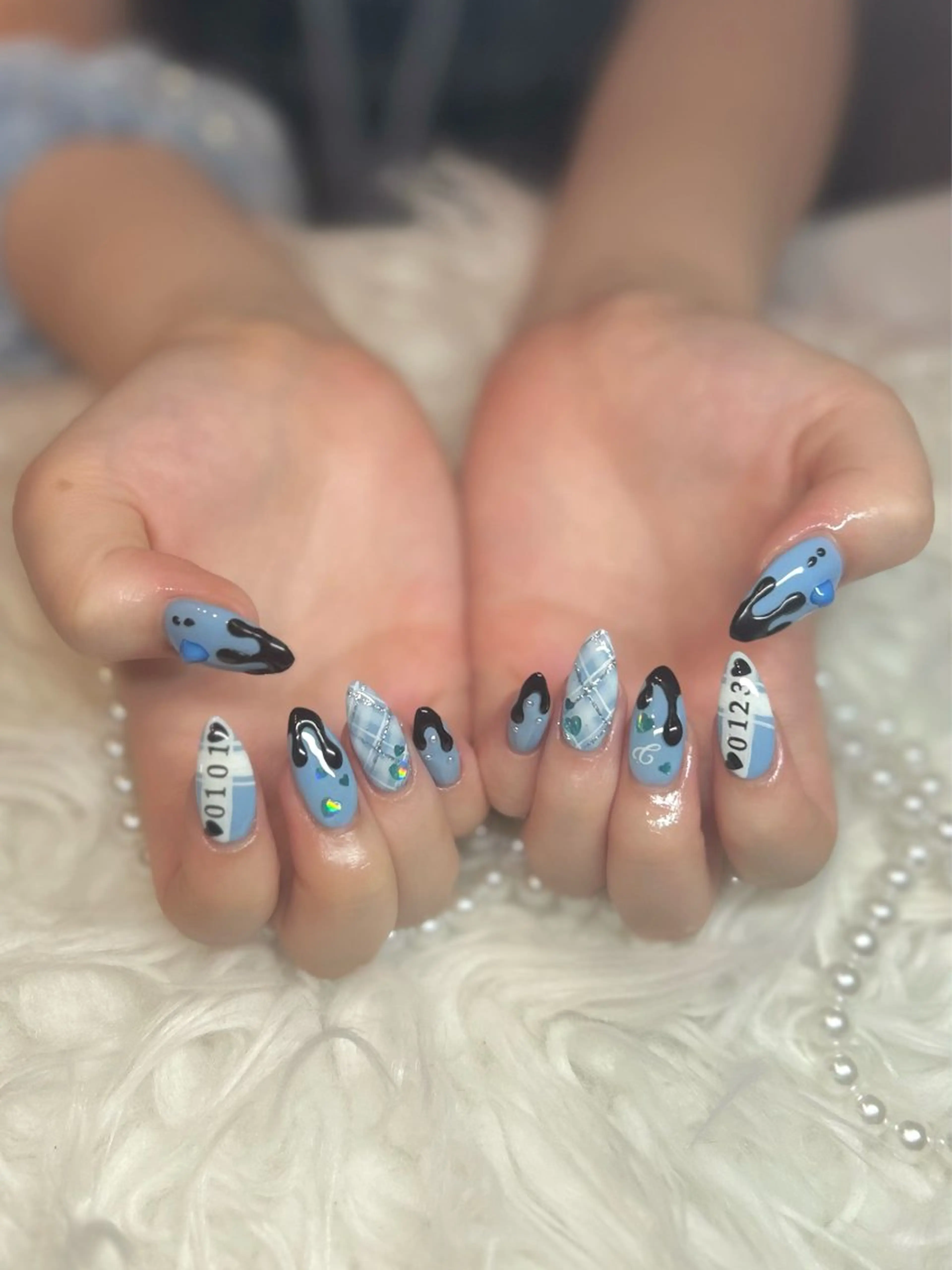 ネイル ハンドネイル 中村 穂乃果のネイルデザイン