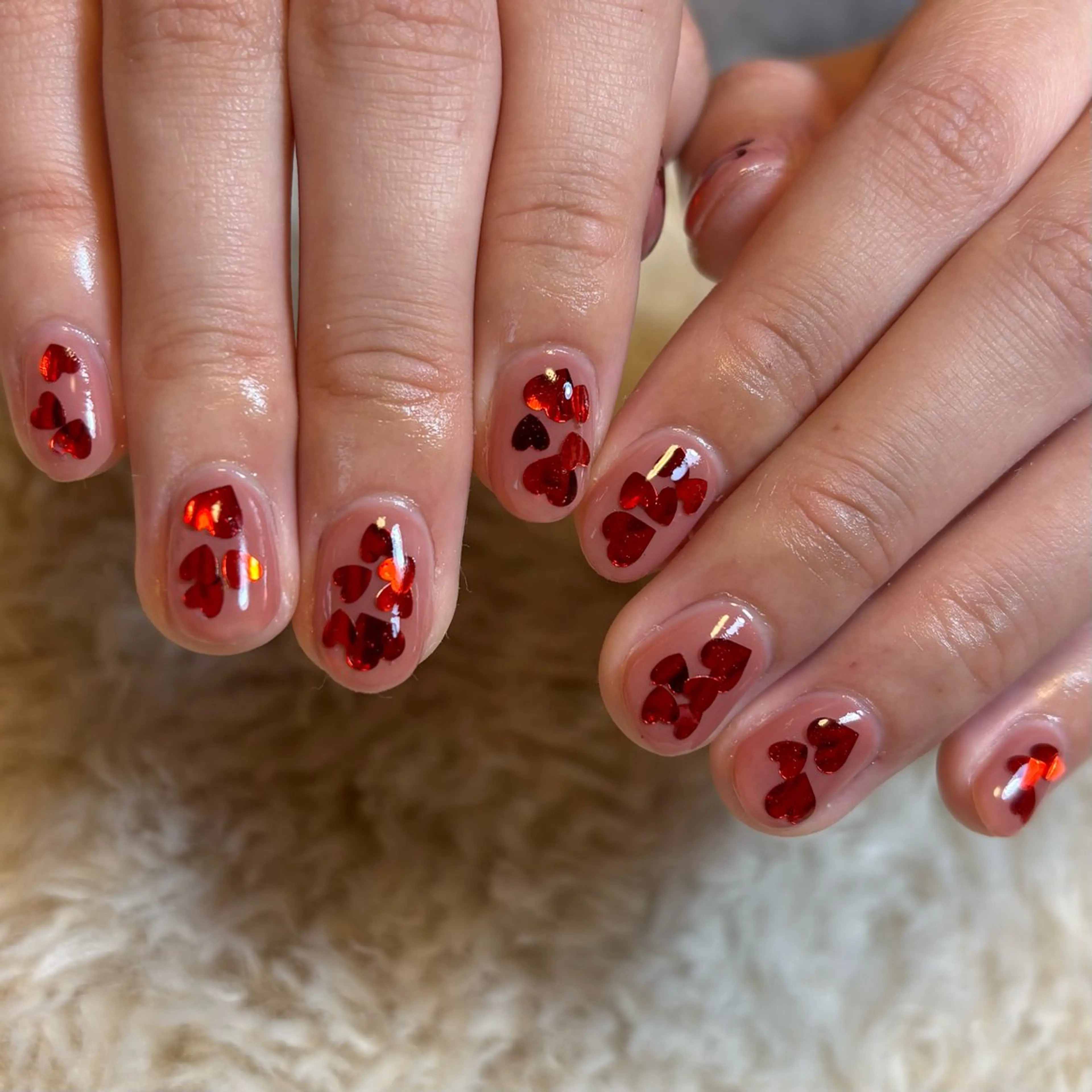 ネイル ハート nailsalon kiii'sのネイルデザイン