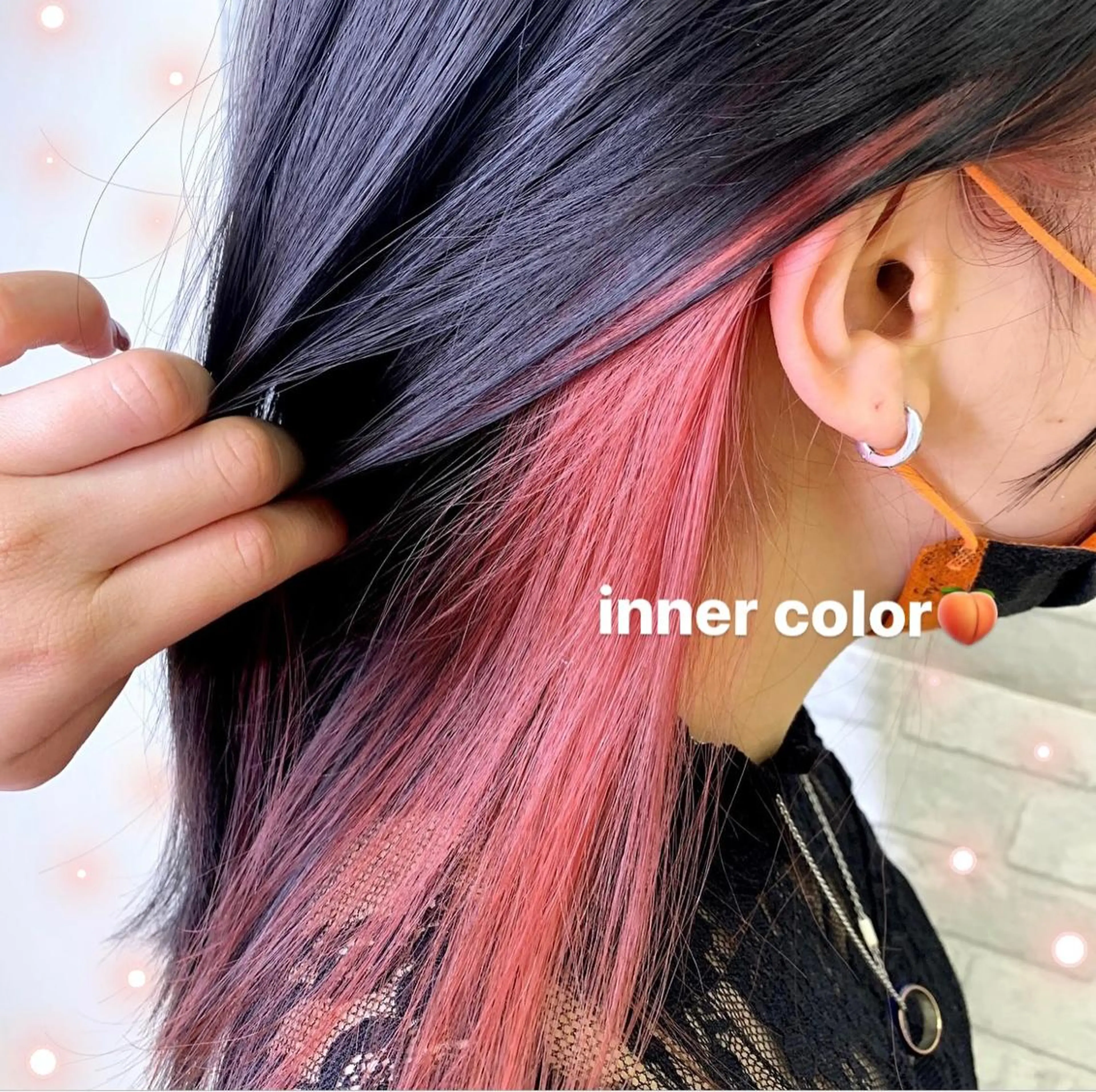 ミディアム カラー ブリーチ Hana ♡ marshu梅田のヘアスタイル