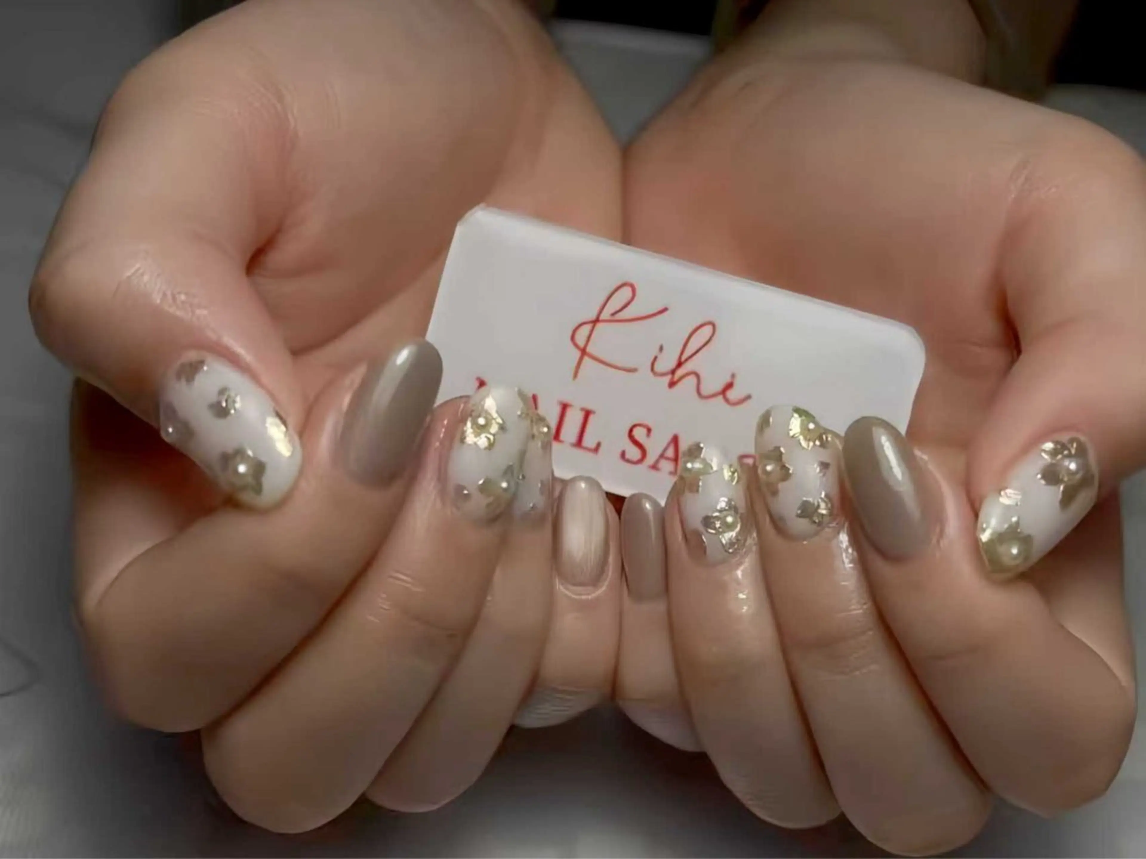 ネイル アートネイル フレンチネイル ジェルネイル グラデーション 韓国ネイル ハンドネイル ハンドケア さくら💮💮 【オフ無料】のネイルデザイン