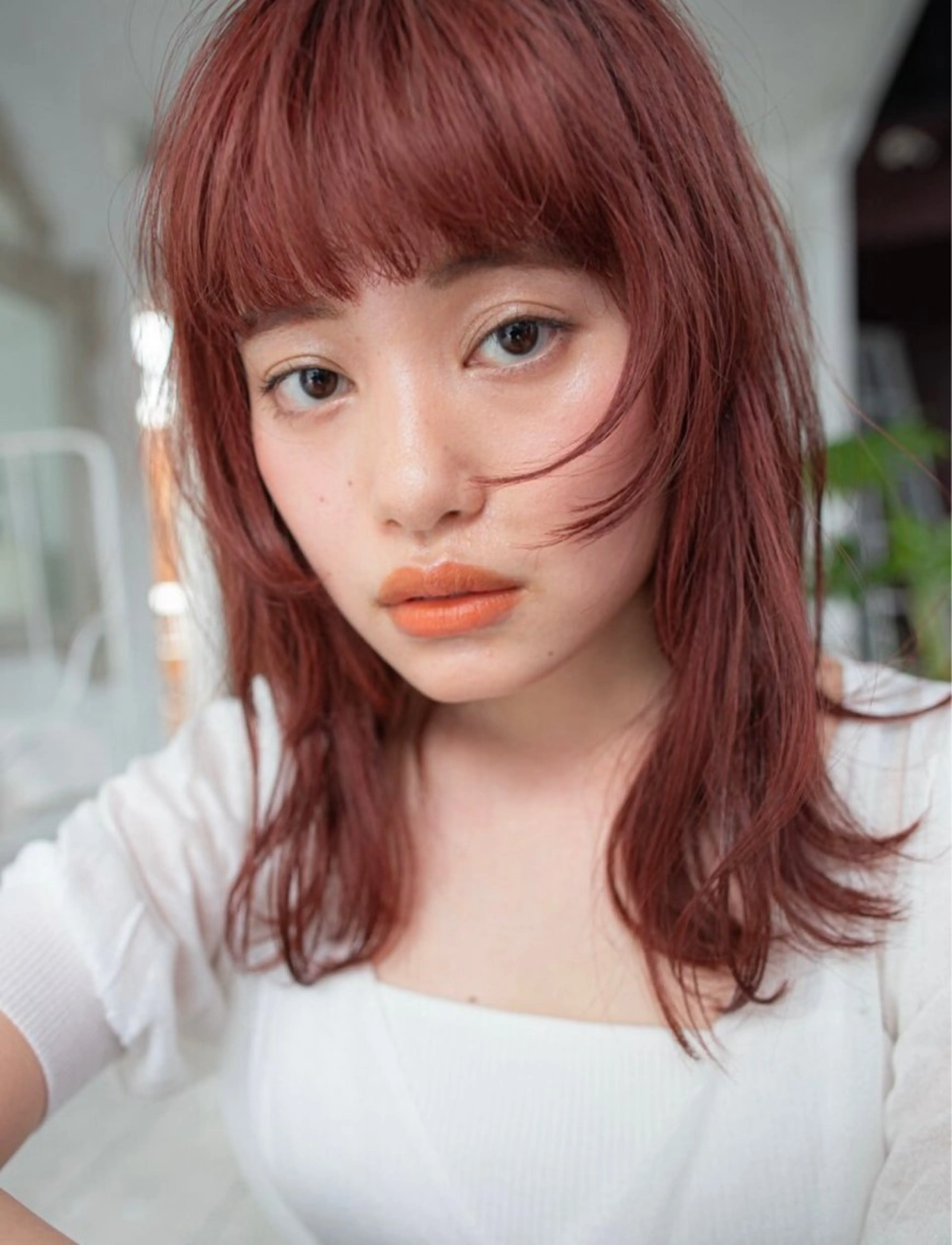 カラー ひなた 艶カラー/渋谷のヘアスタイル