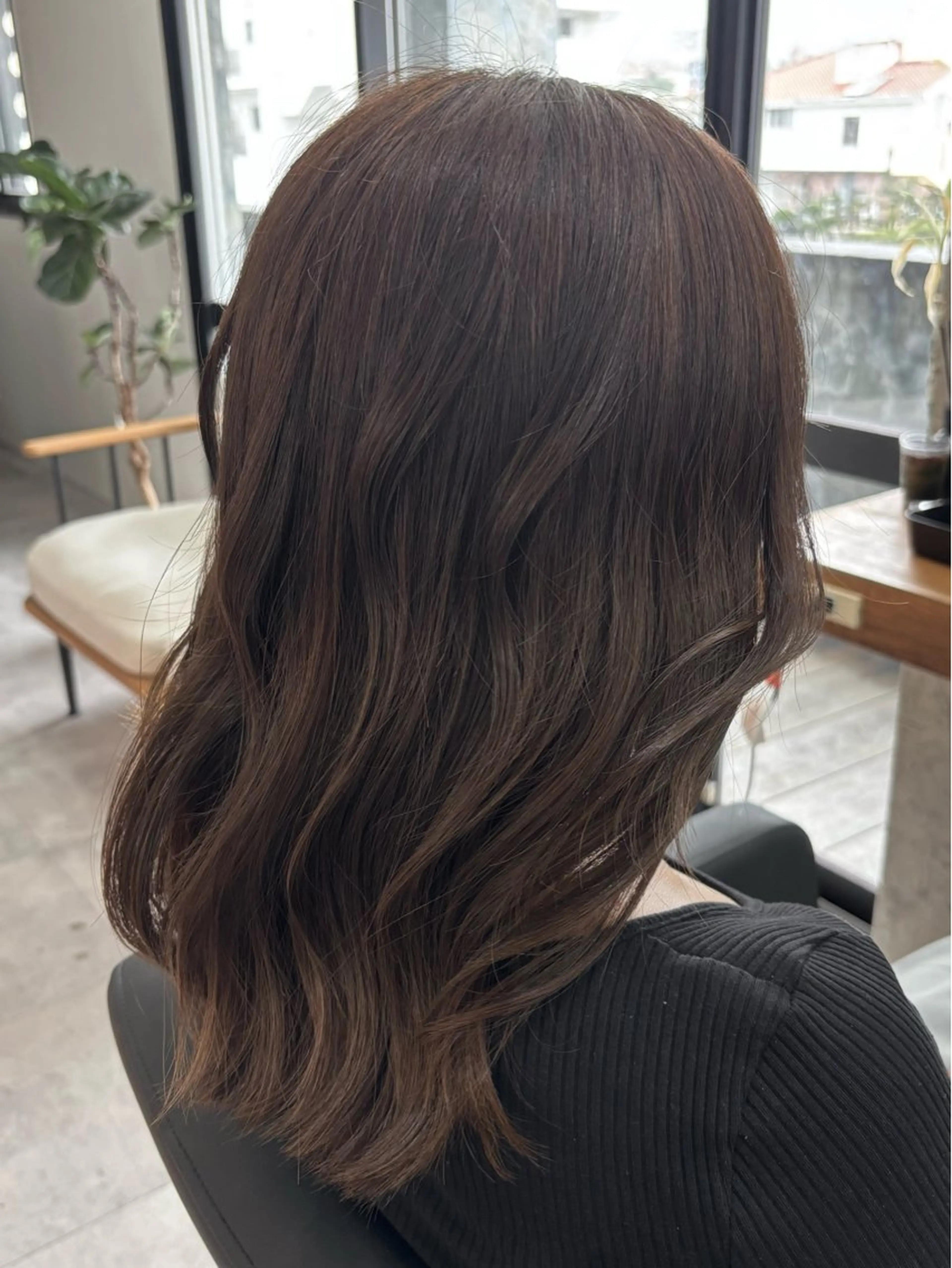 ロング ヘアカラー yuzuki 【北谷】のヘアスタイル