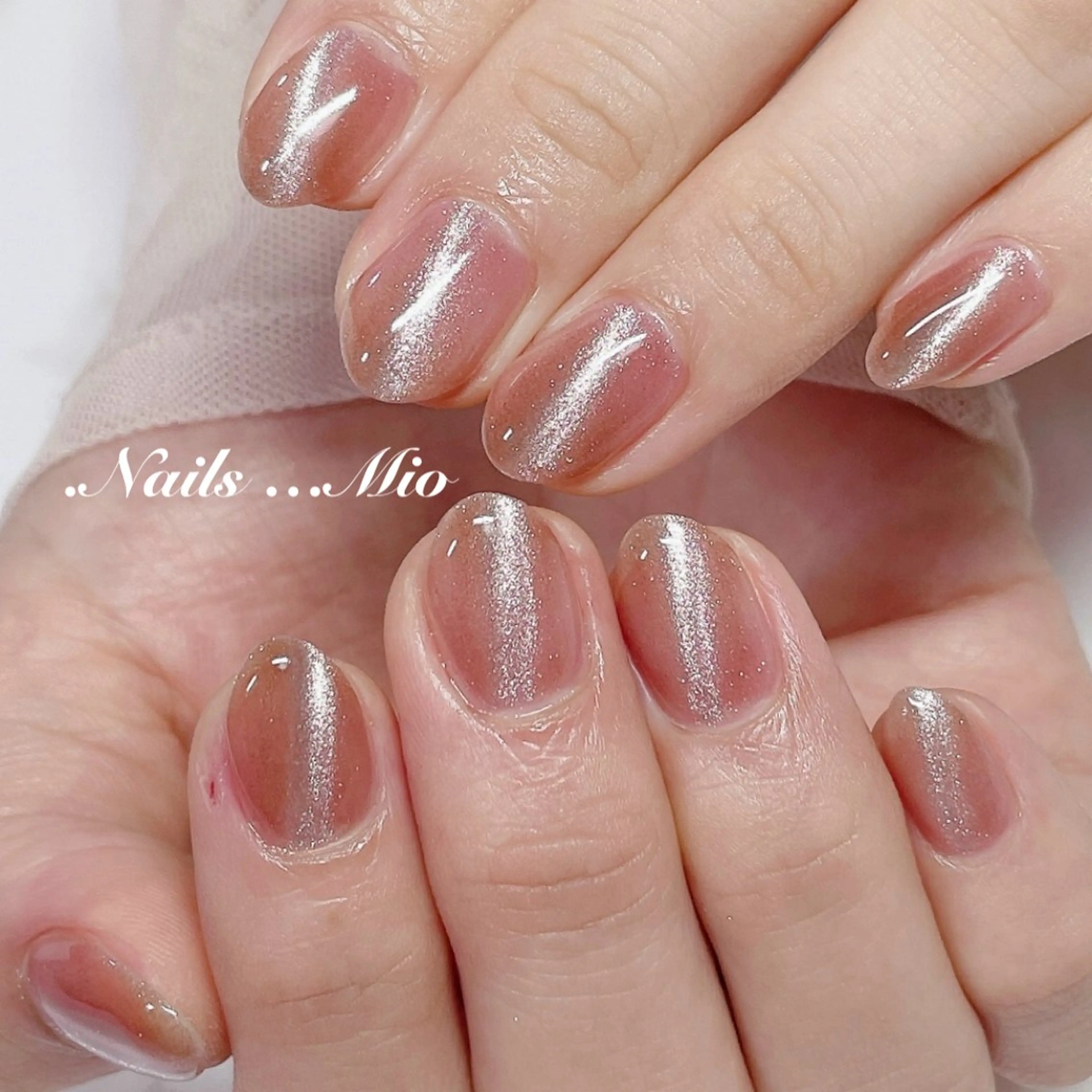 ネイル ジェルネイル マグネットネイル .Nails Mio 赤羽西ネイルサロンのネイルデザイン