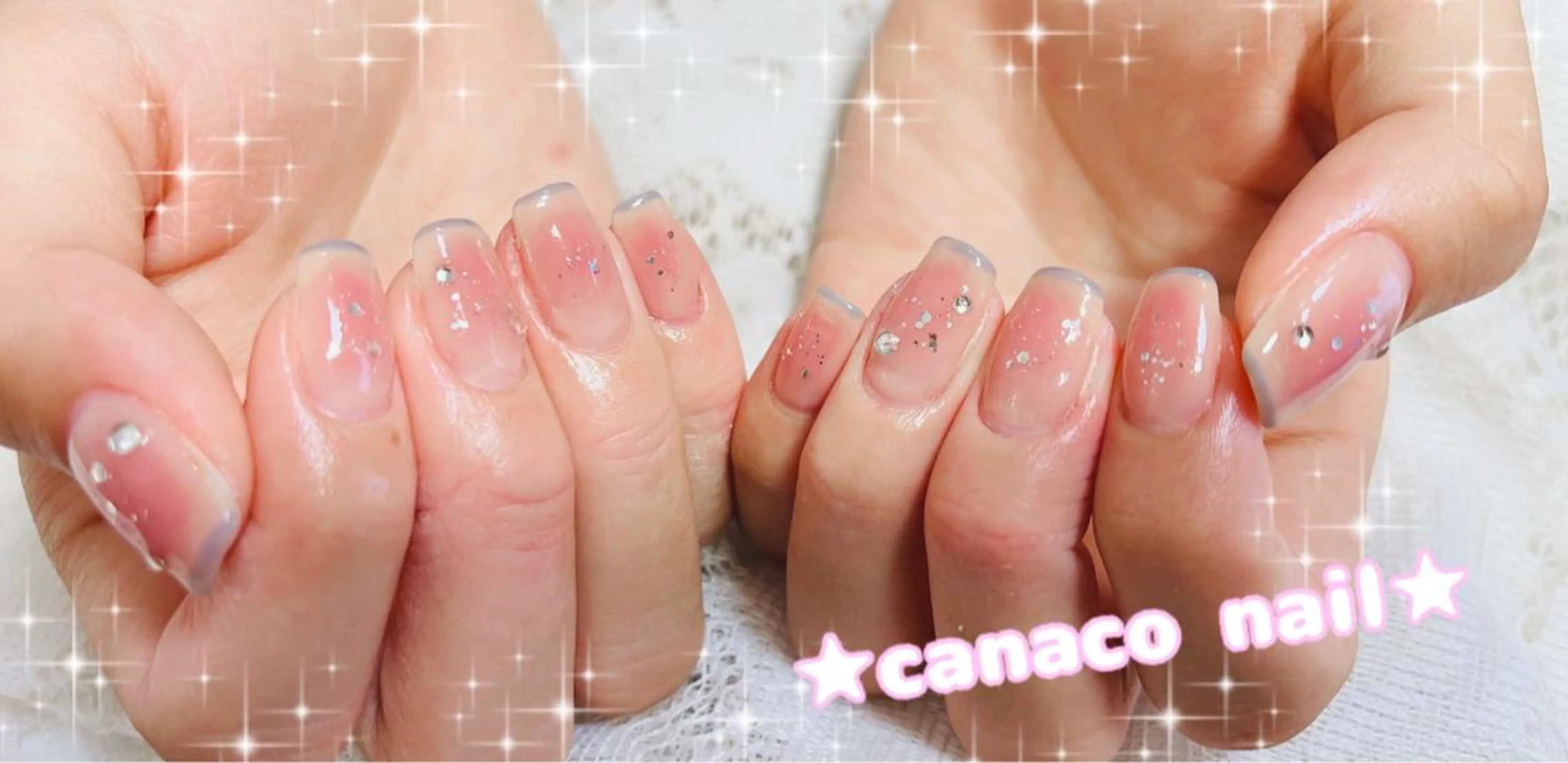 ネイル アートネイル ジェルネイル オフィスネイル パラジェル ストーンネイル ハンドネイル ハンドケア Felice所属・ベテランネイル cnc nailのネイルデザイン